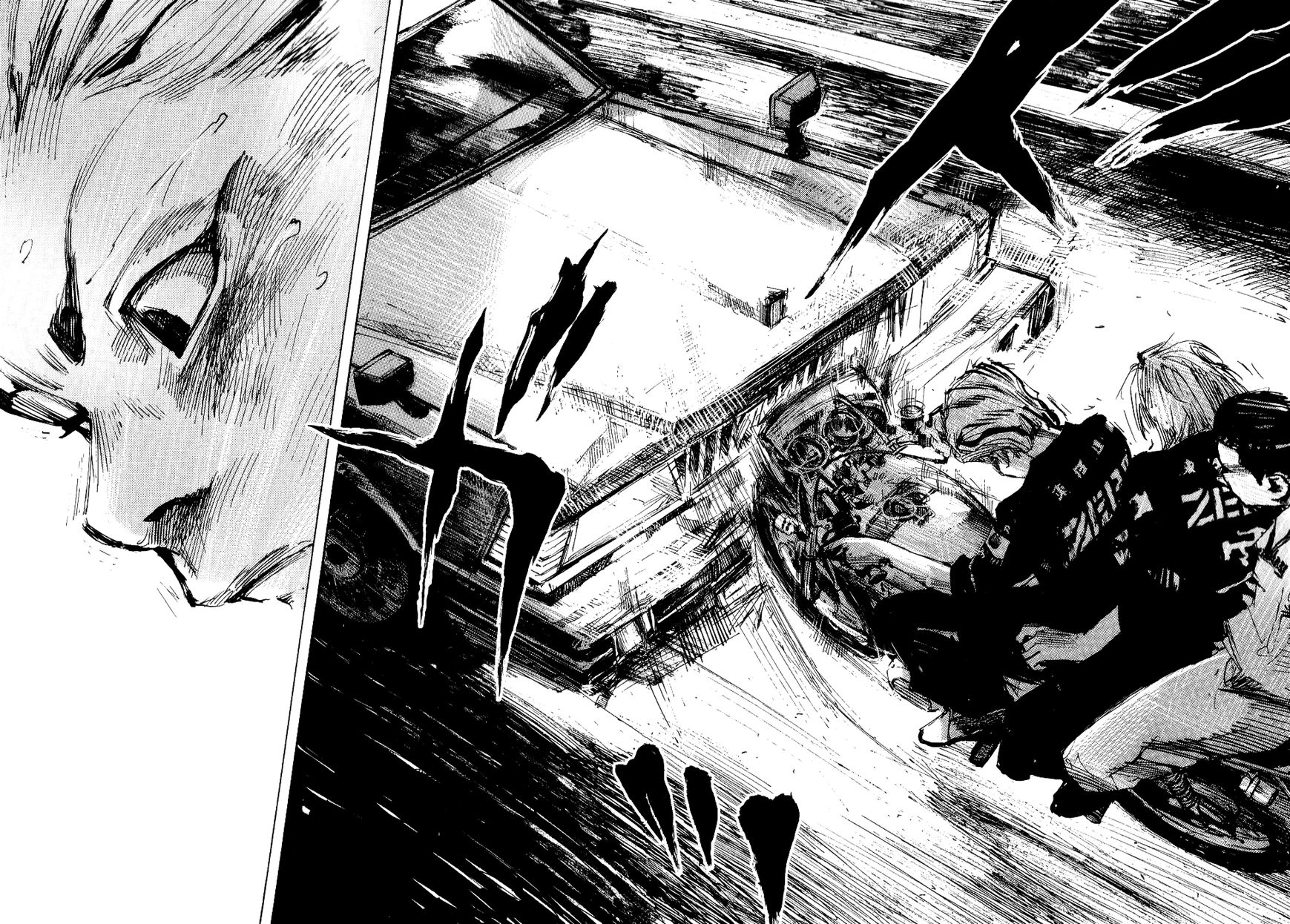 Bakuon Rettou Chapter 49 page 34 - Chapter 49 : Flame