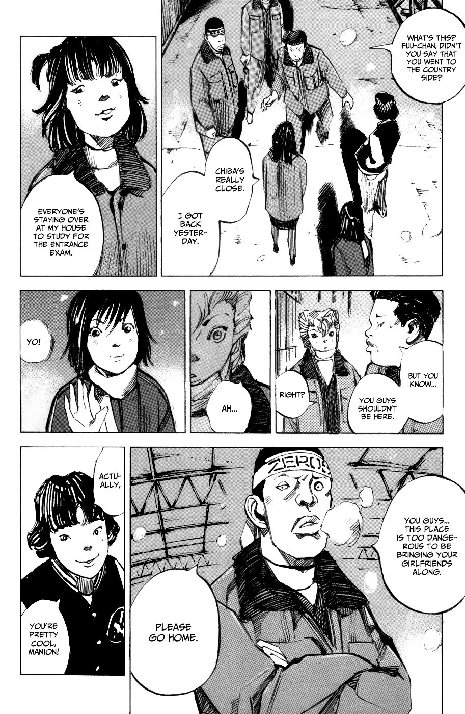 Bakuon Rettou Chapter 5 page 12 - Chapter 5 : New Year's Gathering Under the Snow