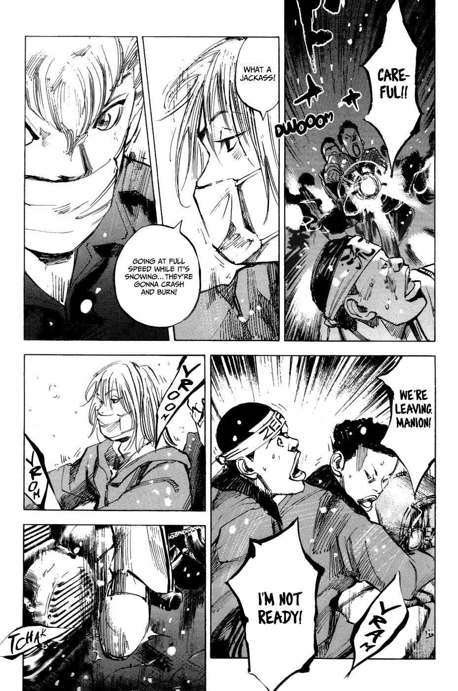 Bakuon Rettou Chapter 5 page 25 - Chapter 5 : New Year's Gathering Under the Snow