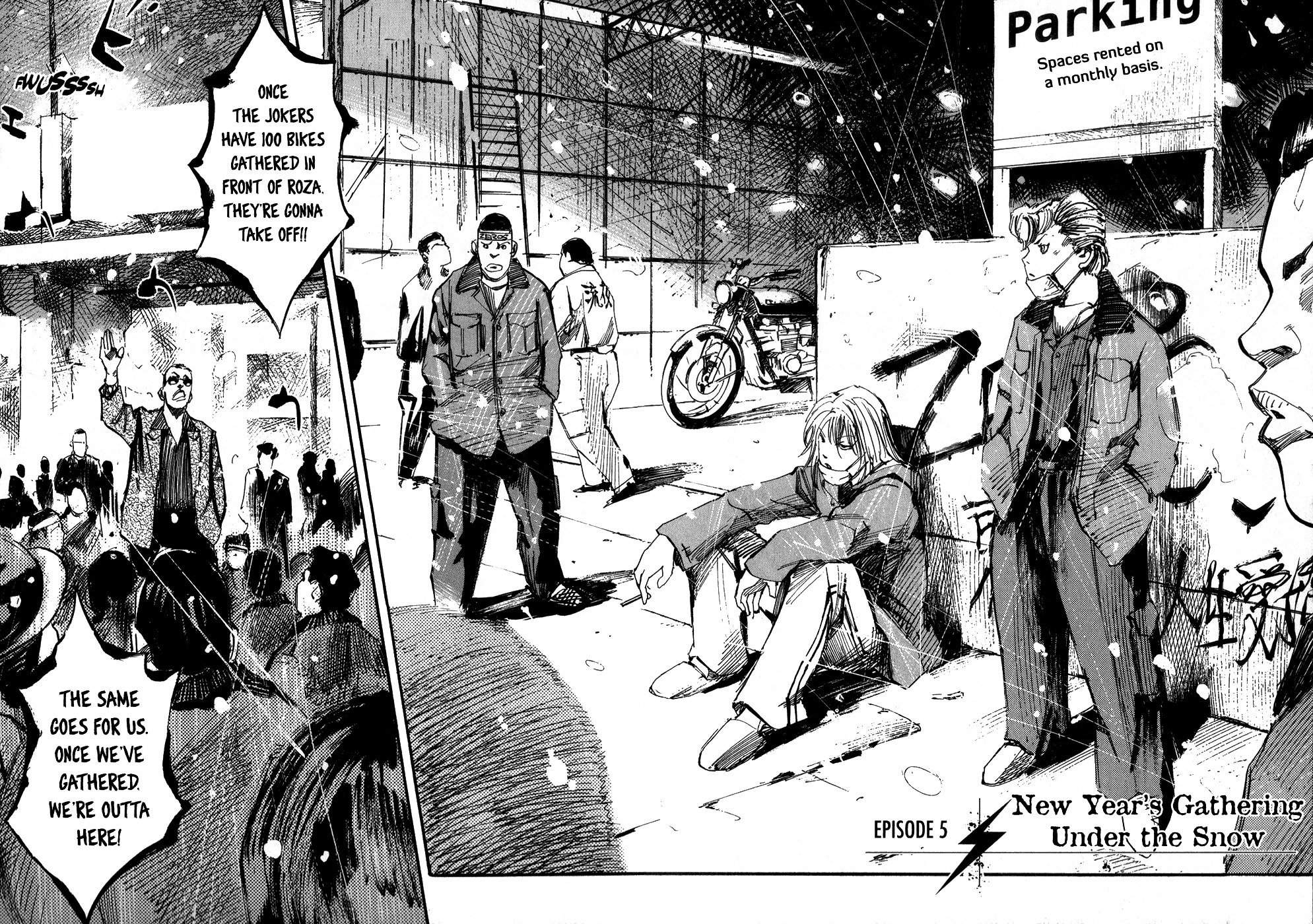 Bakuon Rettou Chapter 5 page 3 - Chapter 5 : New Year's Gathering Under the Snow