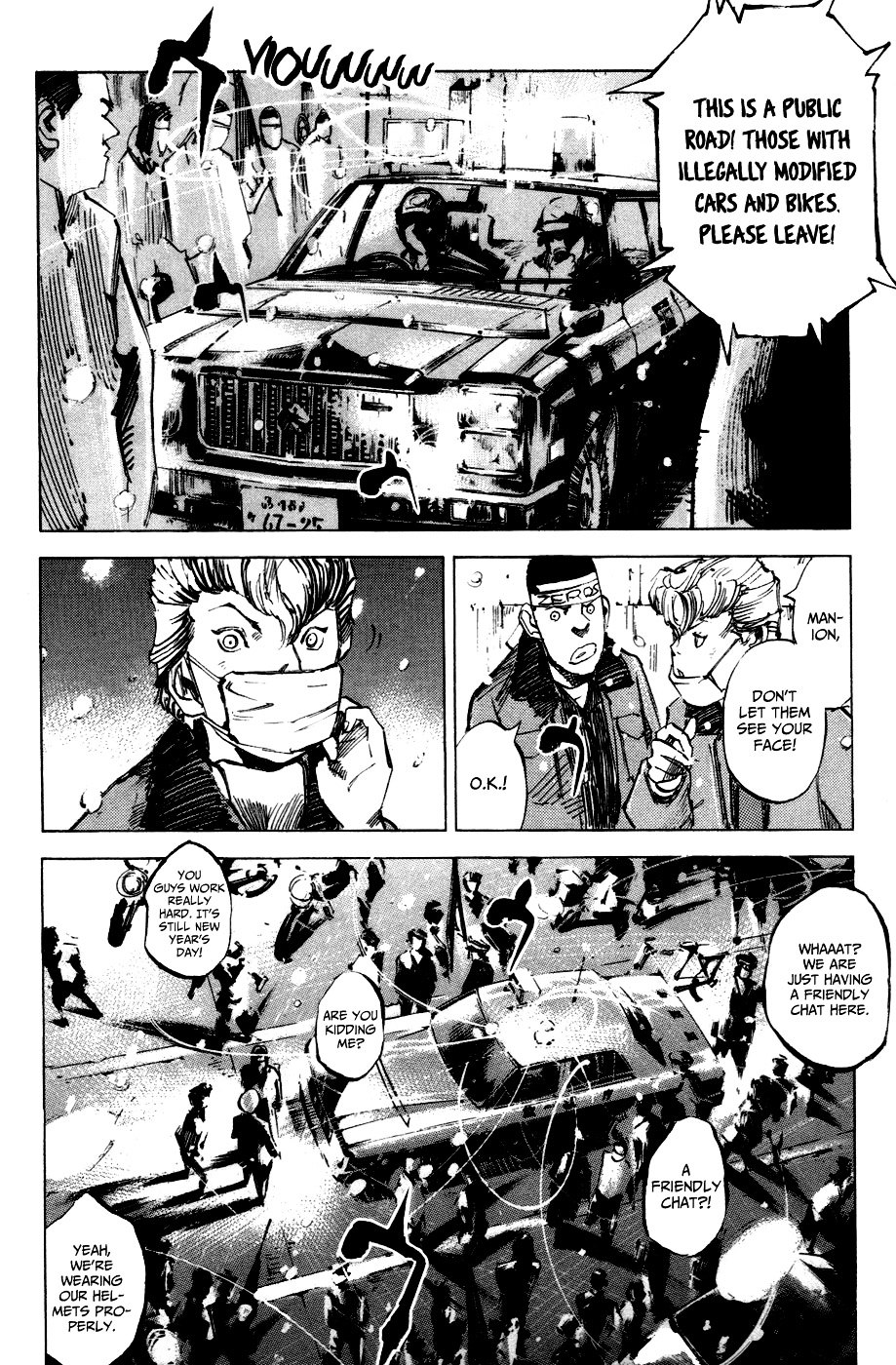 Bakuon Rettou Chapter 5 page 6 - Chapter 5 : New Year's Gathering Under the Snow
