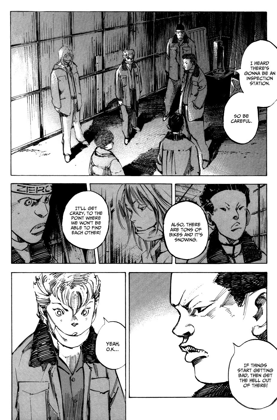 Bakuon Rettou Chapter 5 page 8 - Chapter 5 : New Year's Gathering Under the Snow