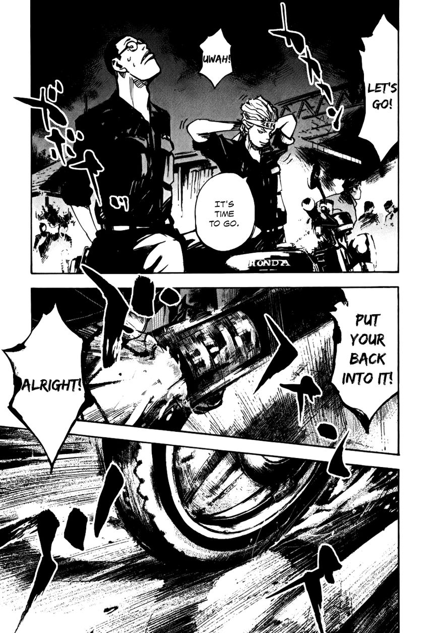 Bakuon Rettou Chapter 56 page 21 - Chapter 56 : Iron Horse