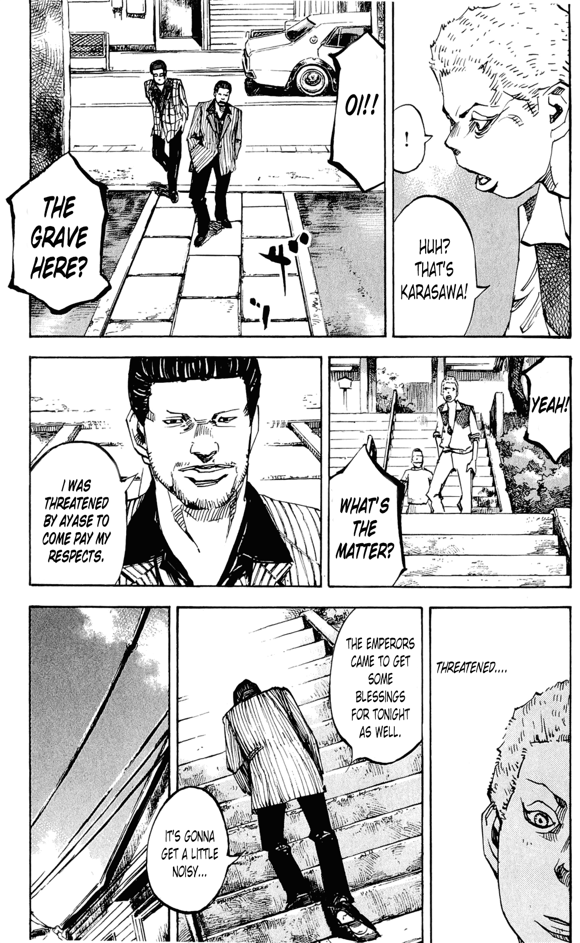 Bakuon Rettou Chapter 78 page 14 - Chapter 78 : Their Death Anniversary