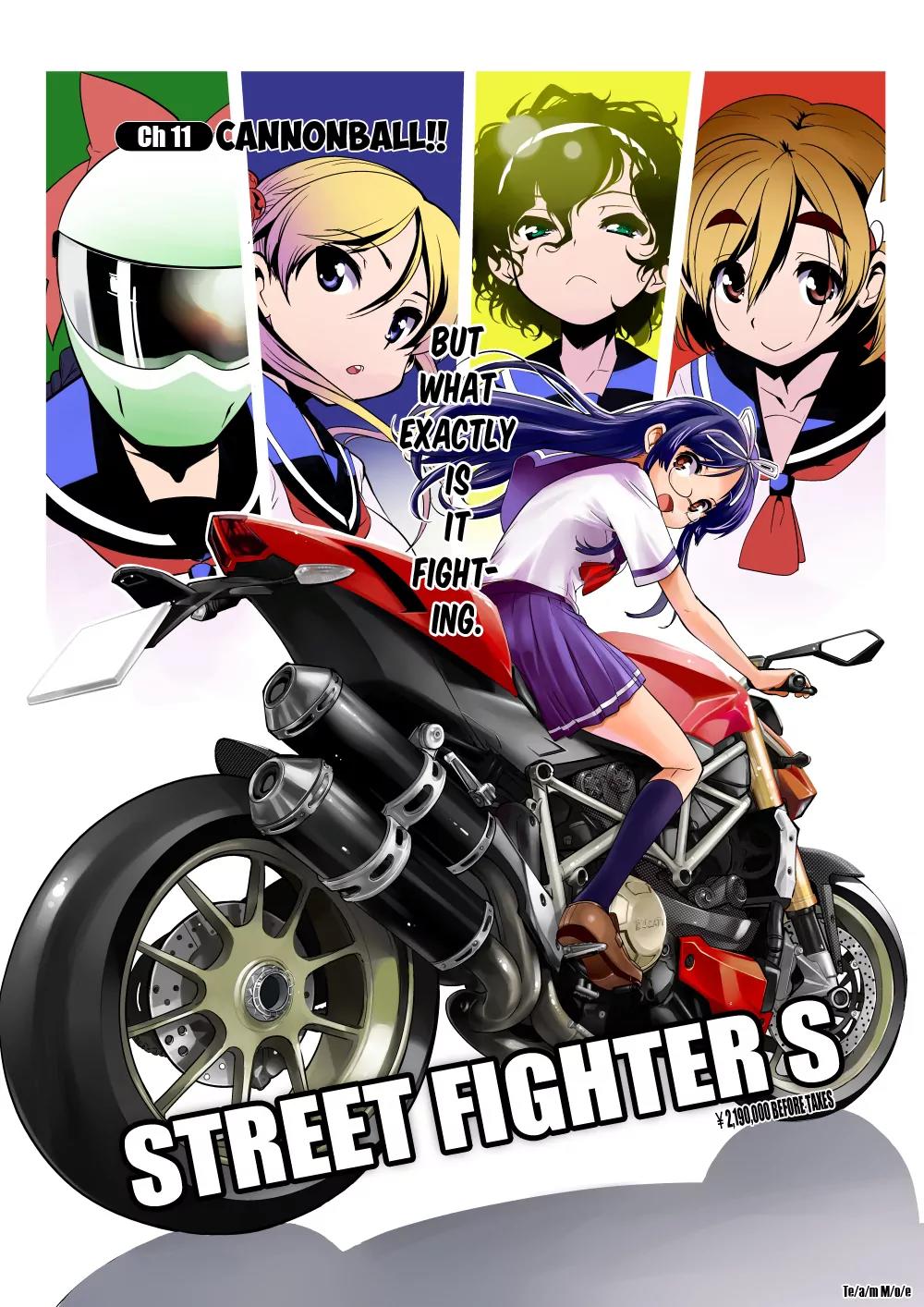 Bakuon!! Chapter 11 page 1 - Chapter 11: Cannonball!!