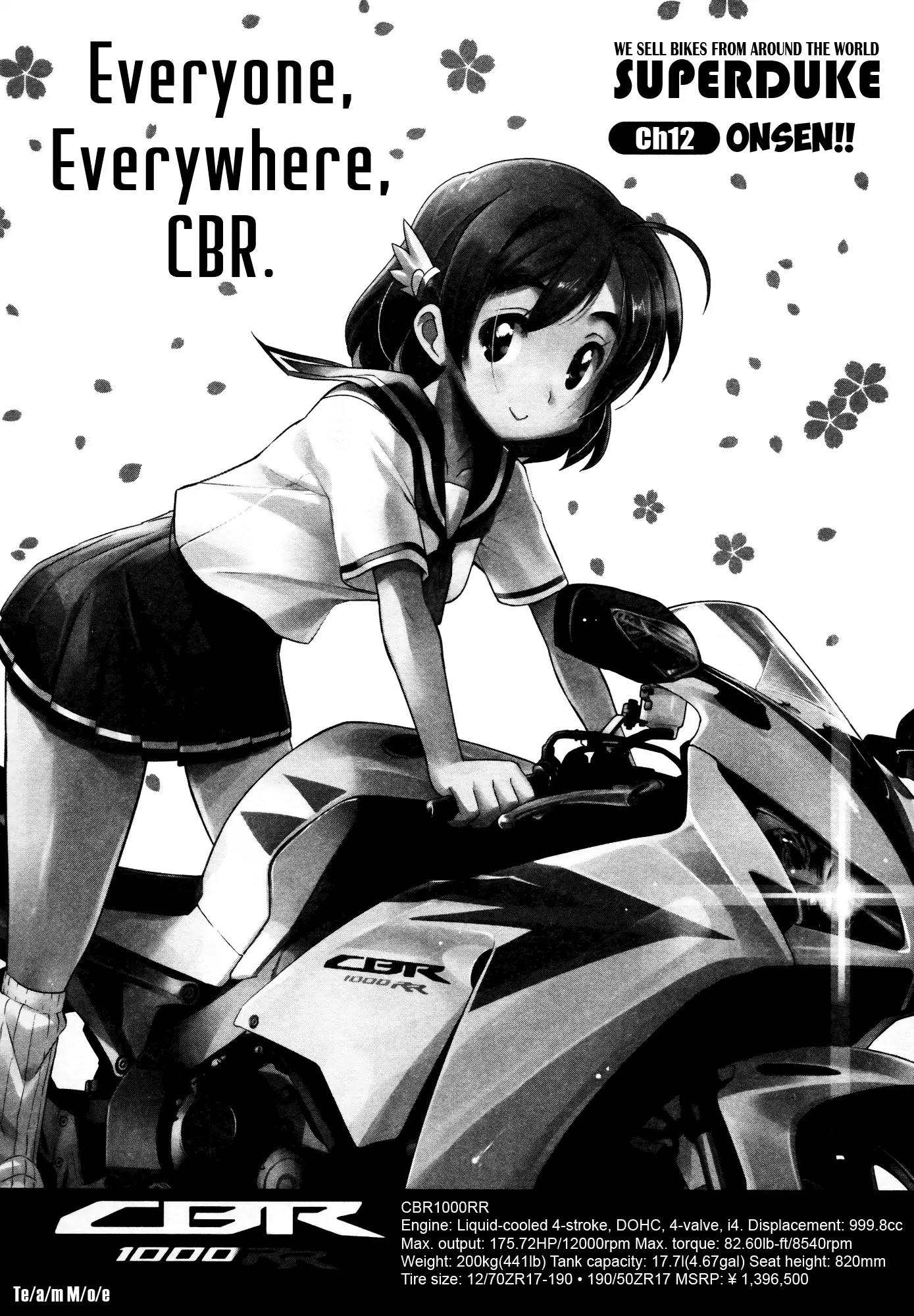 Bakuon!! Chapter 12 page 1 - Chapter 12: Onsen!!