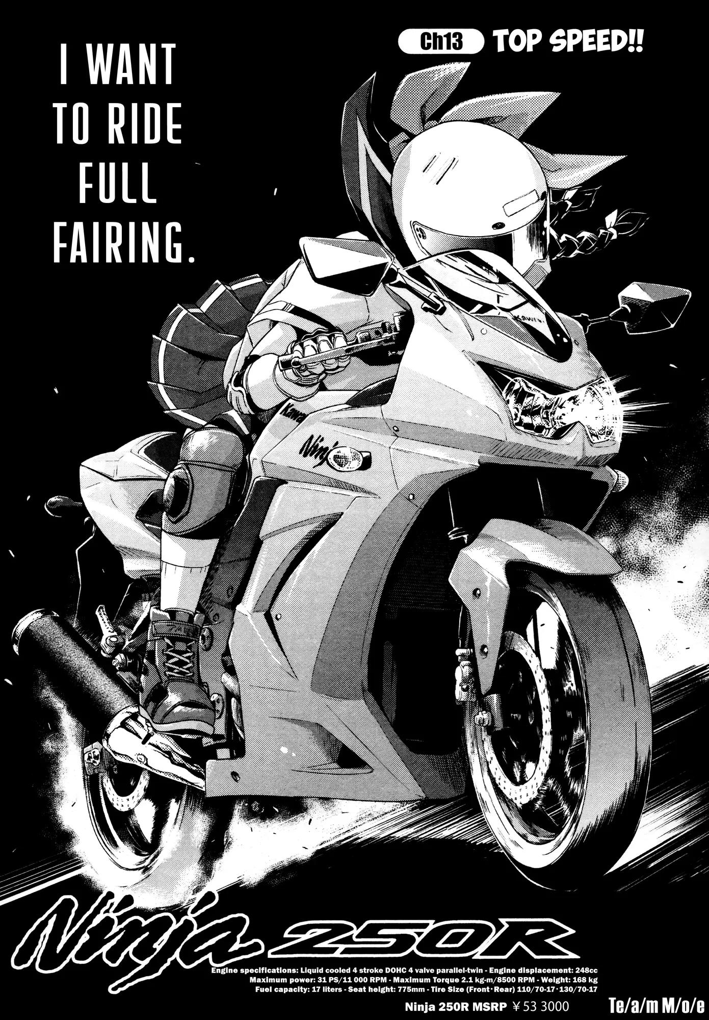 Bakuon!! Chapter 13 page 1 - Chapter 13: Top Speed!!