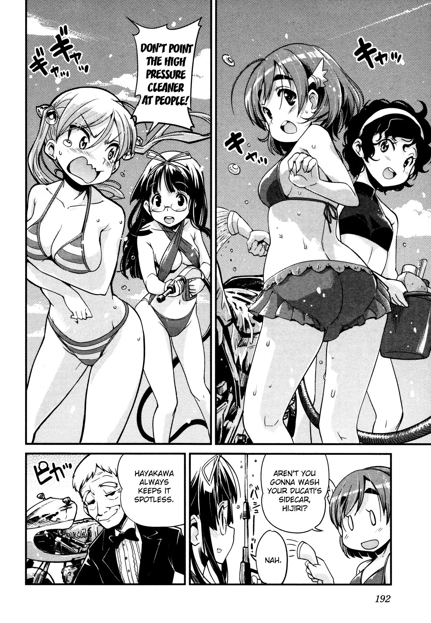 Bakuon!! Chapter 16 page 4 - Chapter 16: Bike Wash!!