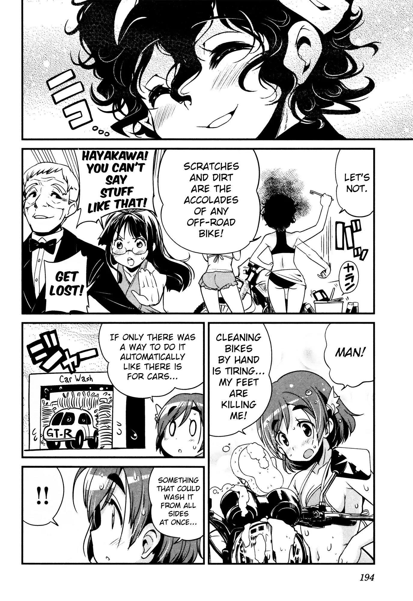 Bakuon!! Chapter 16 page 6 - Chapter 16: Bike Wash!!