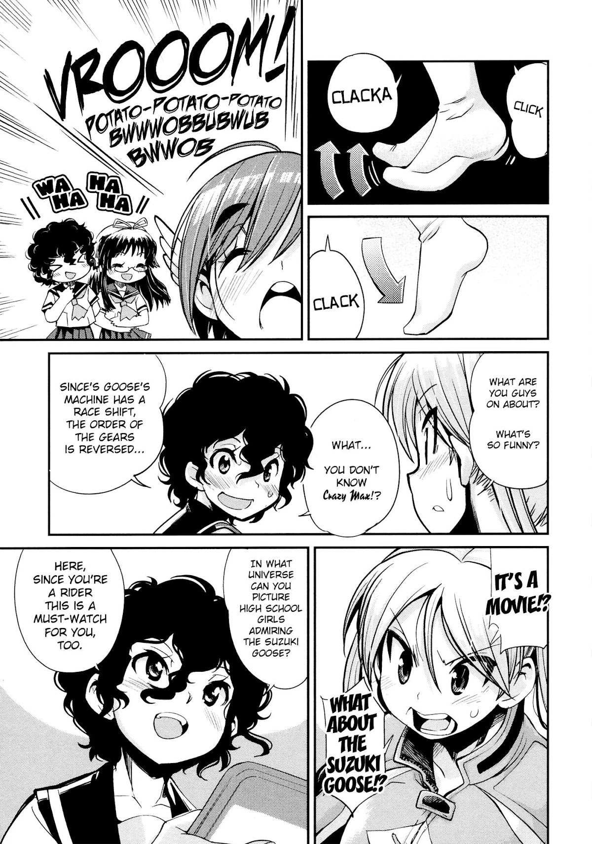 Bakuon!! Chapter 17 page 22 - Chapter 17: Movies!!
