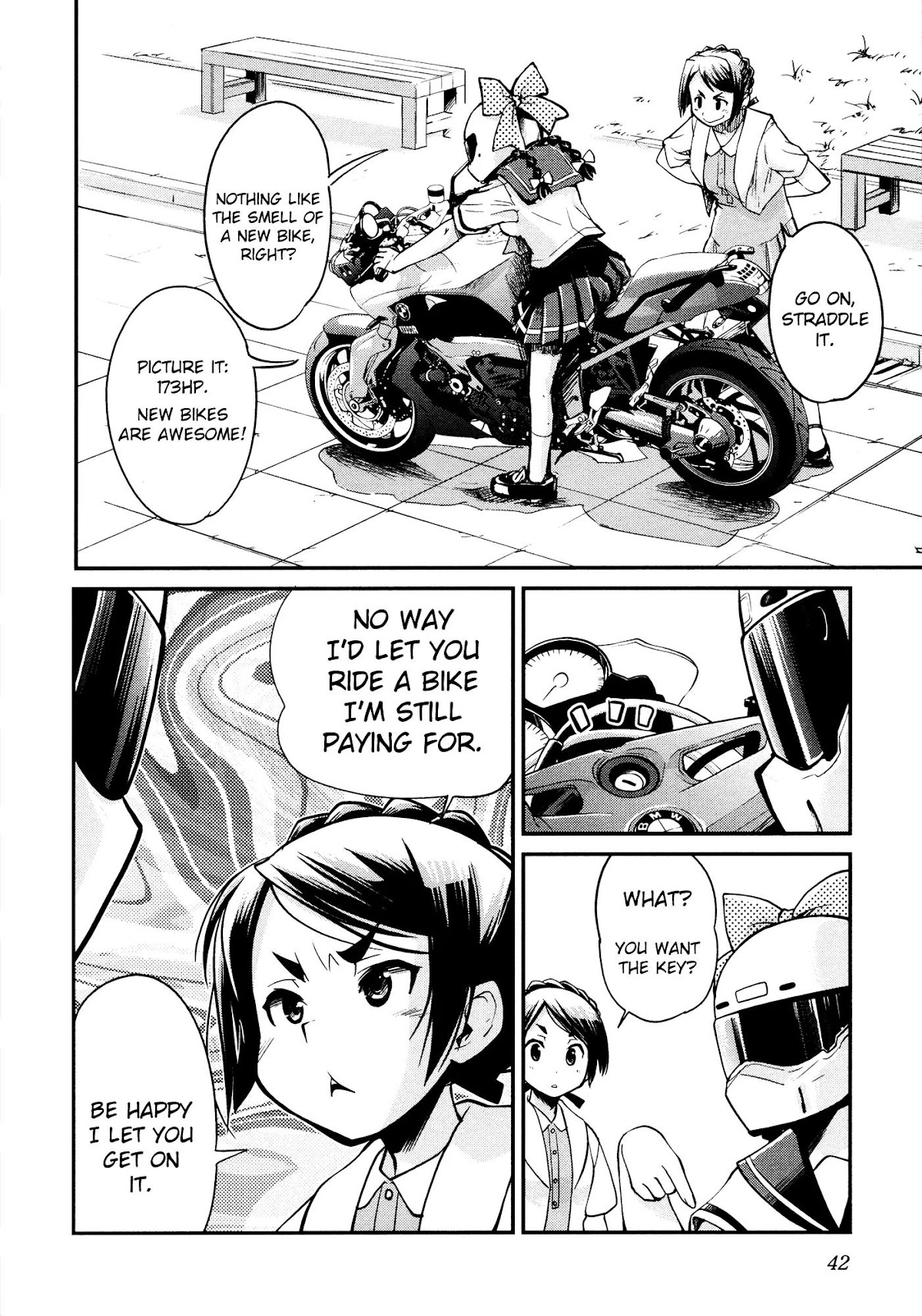 Bakuon!! Chapter 18 page 11 - Chapter 18: Old Stories!!
