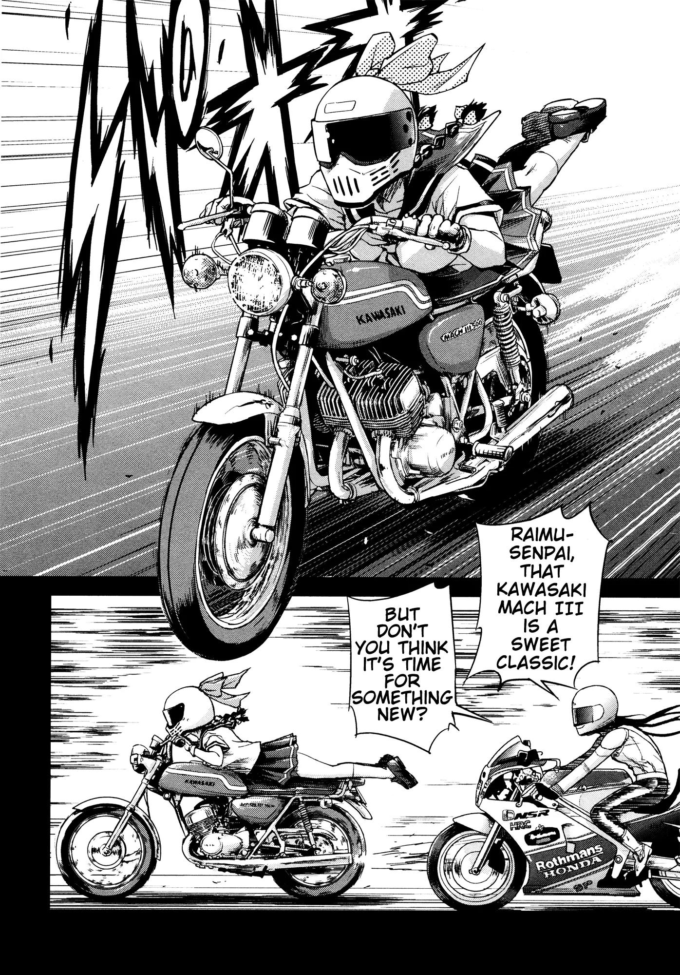 Bakuon!! Chapter 18 page 15 - Chapter 18: Old Stories!!
