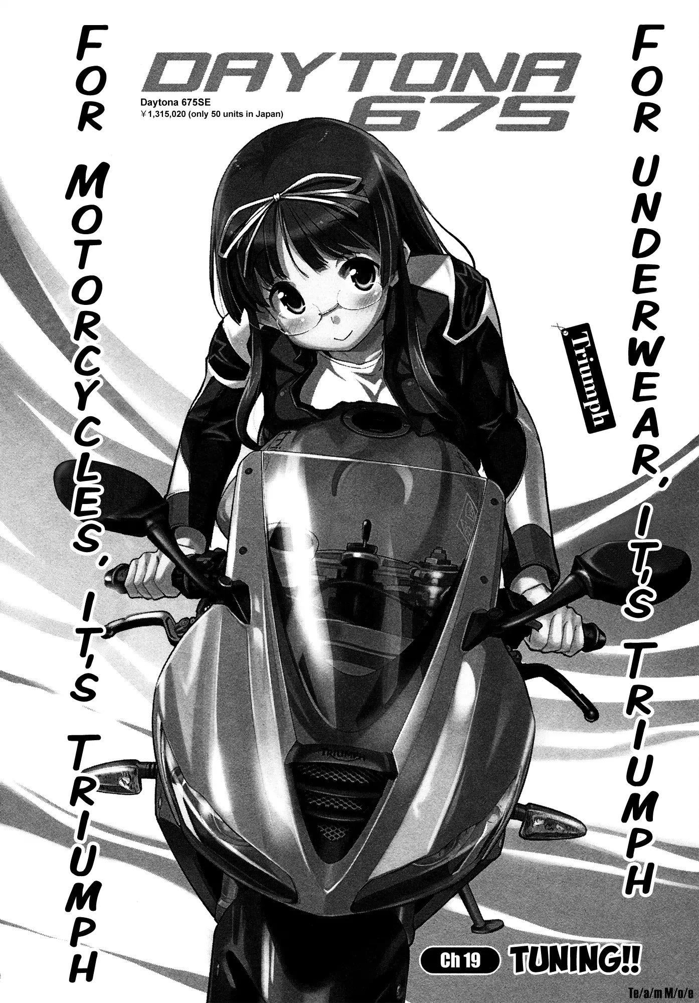 Bakuon!! Chapter 19 page 1 - Chapter 19: Tuning!!