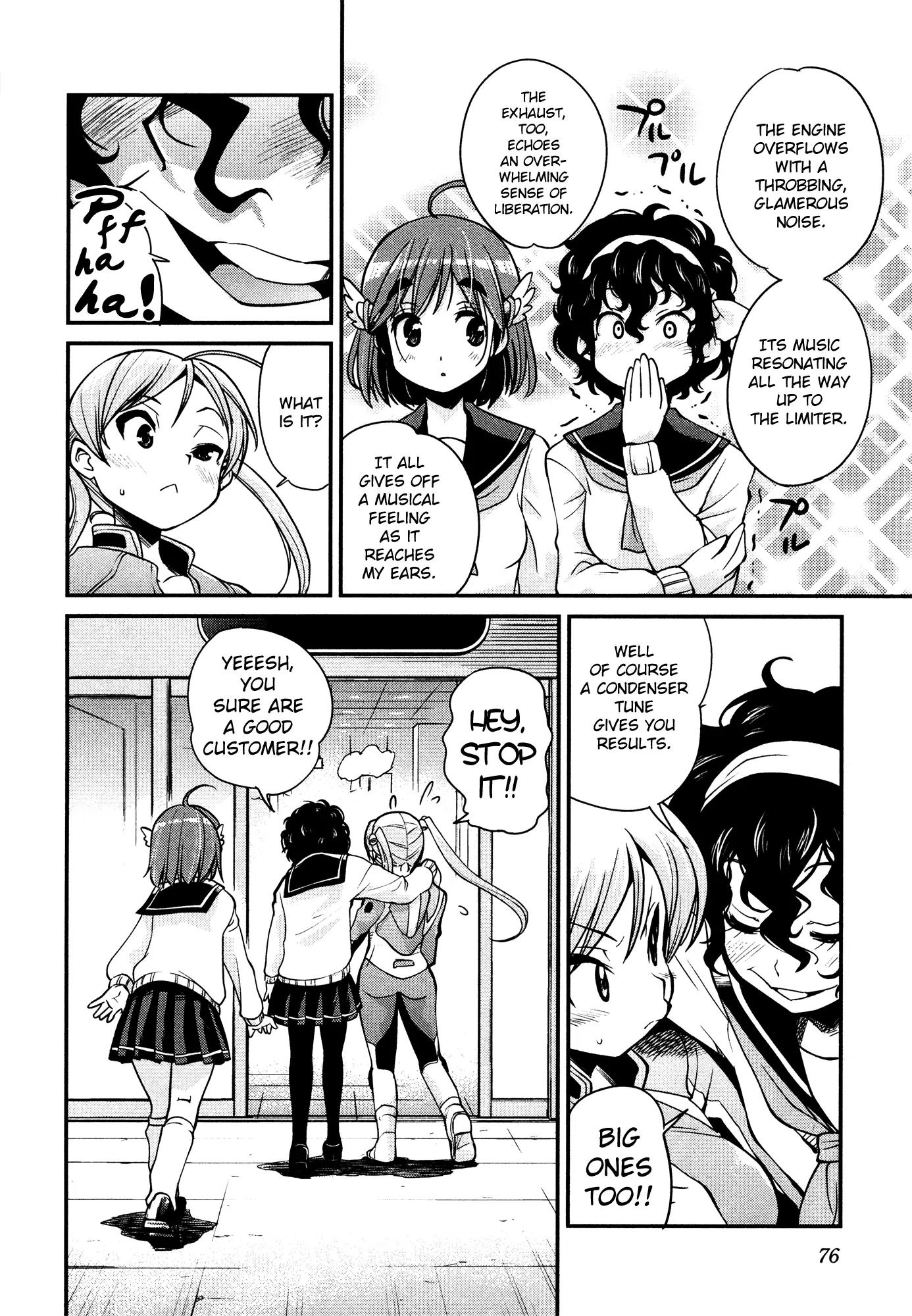 Bakuon!! Chapter 19 page 13 - Chapter 19: Tuning!!