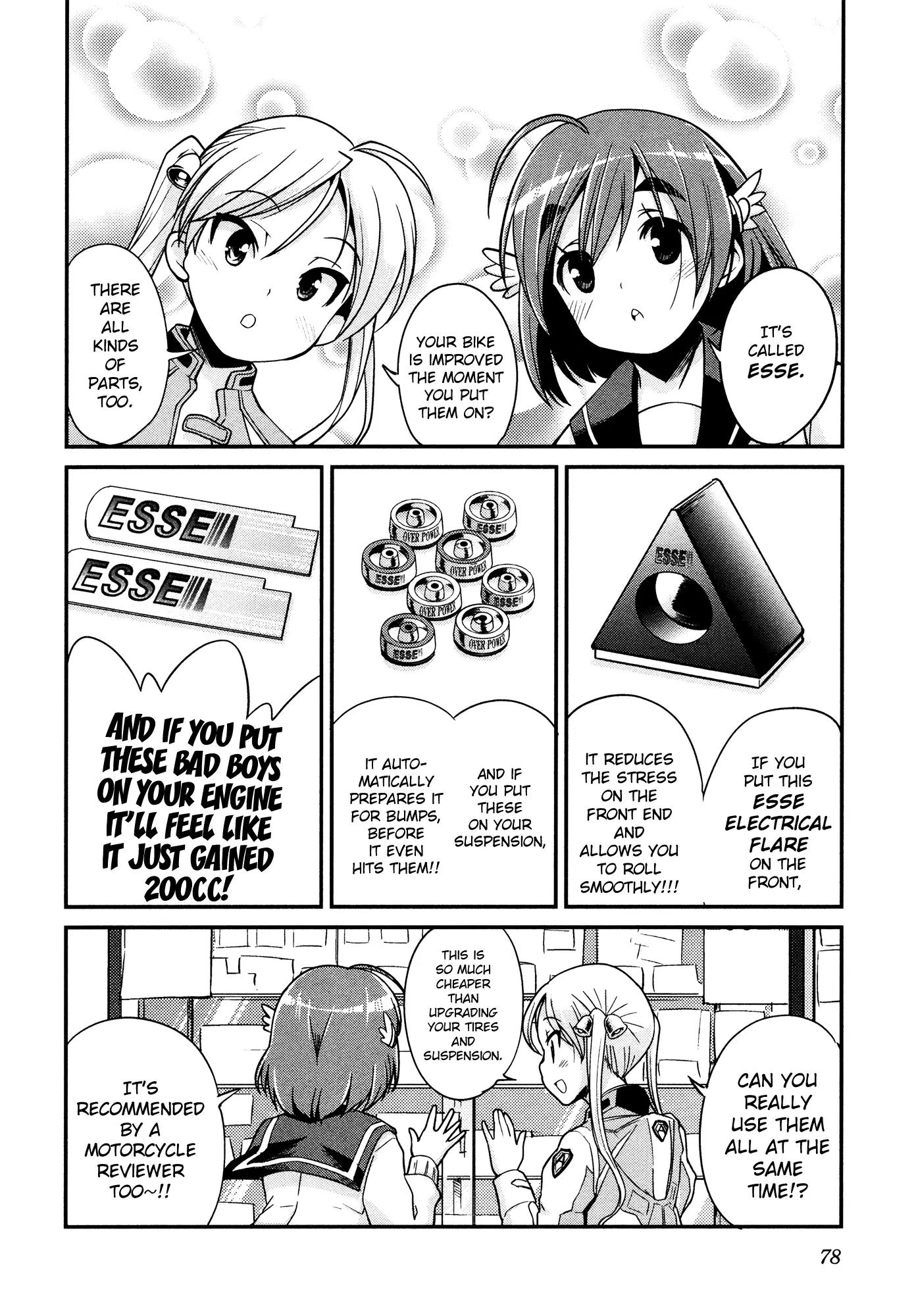 Bakuon!! Chapter 19 page 15 - Chapter 19: Tuning!!