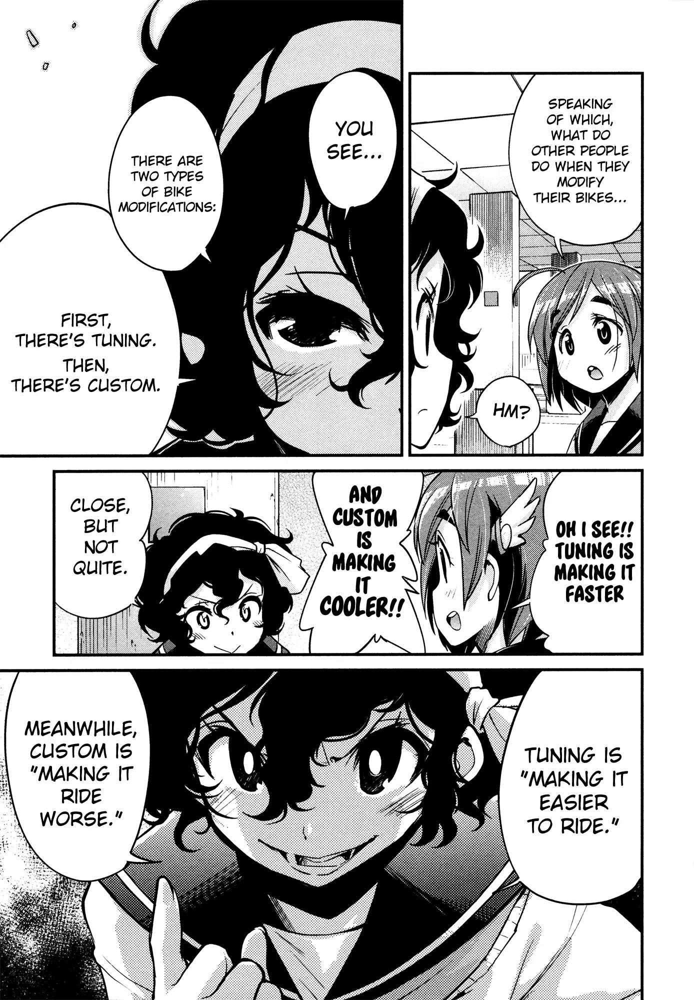 Bakuon!! Chapter 19 page 8 - Chapter 19: Tuning!!