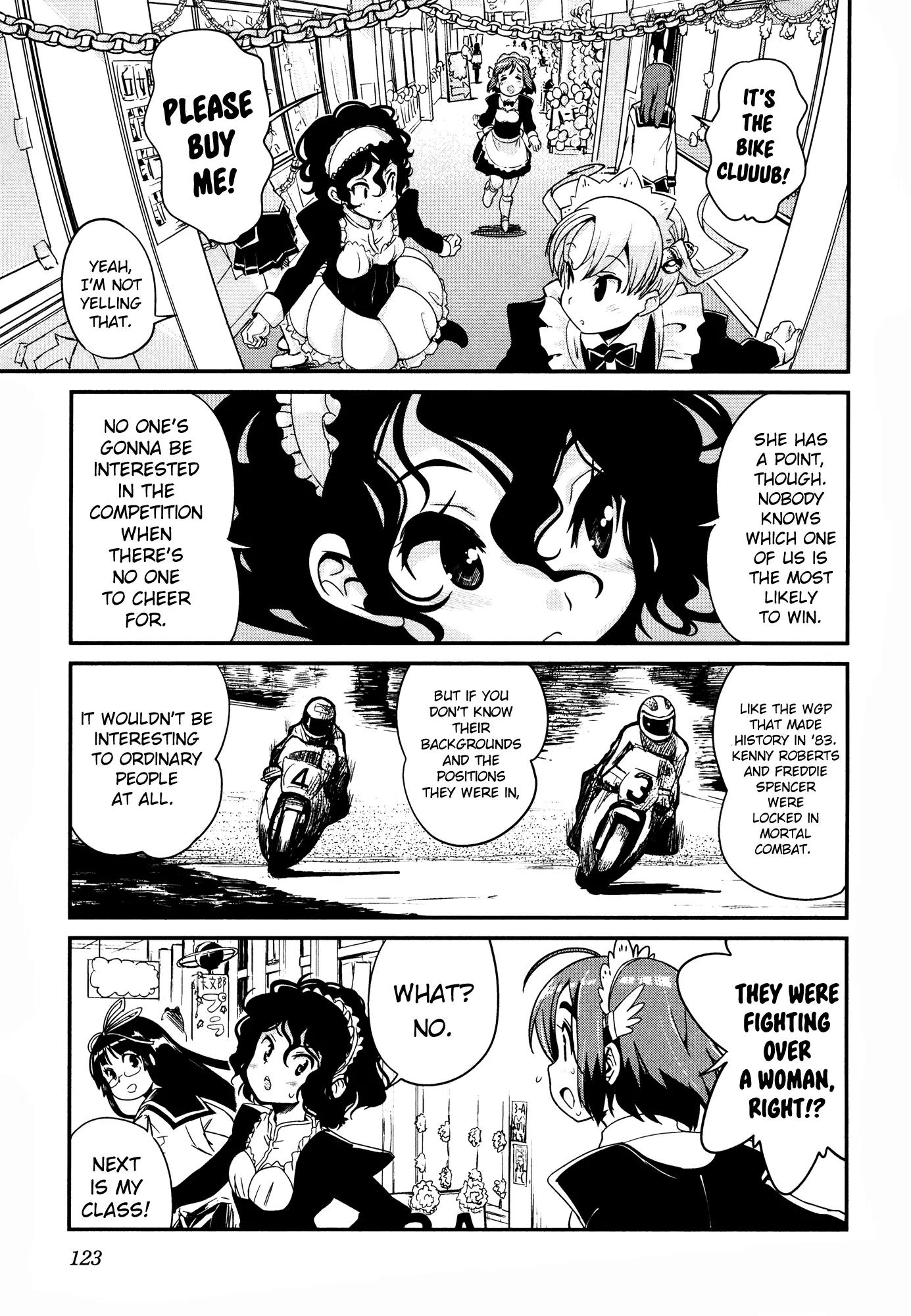 Bakuon!! Chapter 21 page 5 - Chapter 21 : School Festival!!