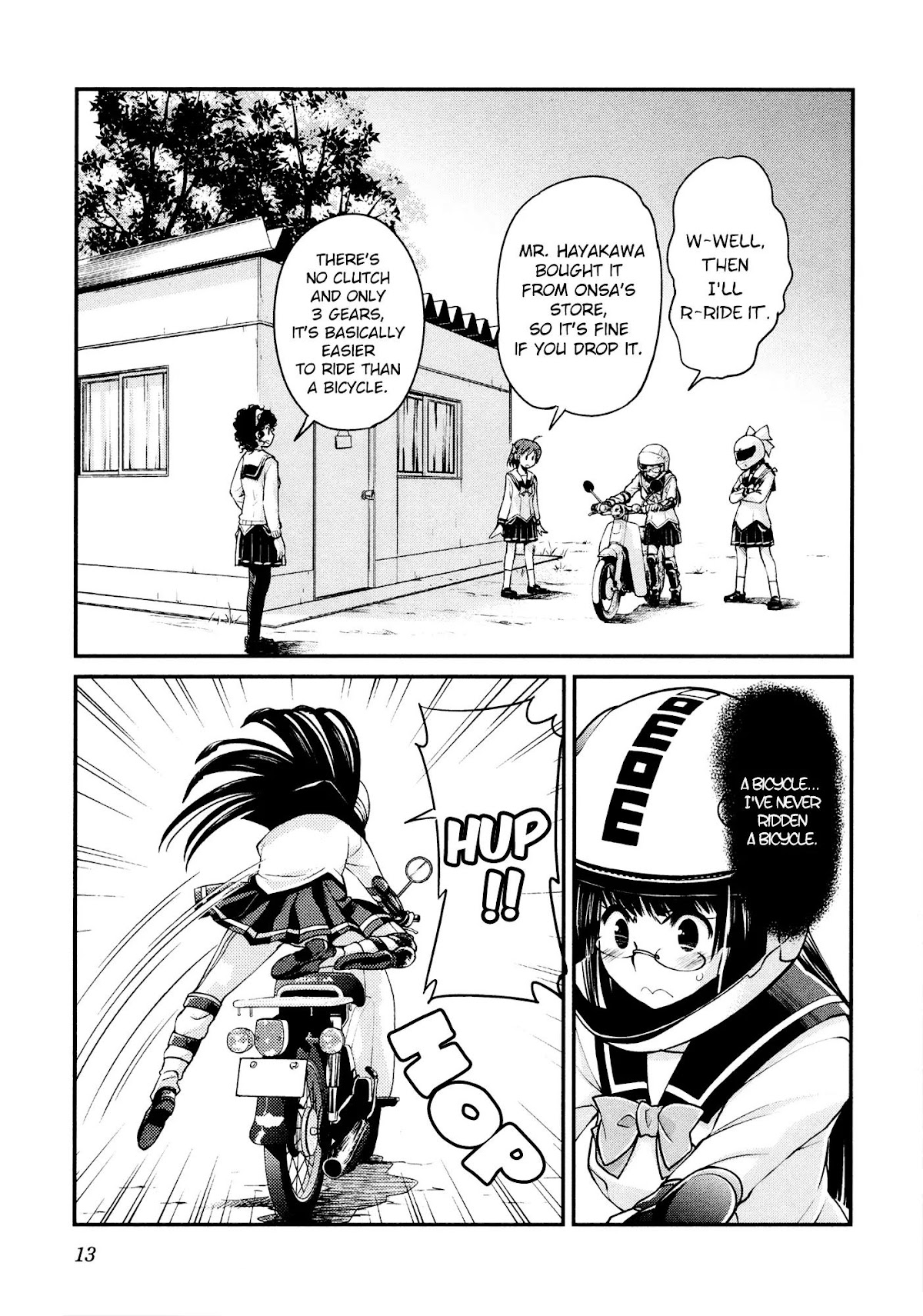 Bakuon!! Chapter 24 page 15 - Chapter 24: Pass!!