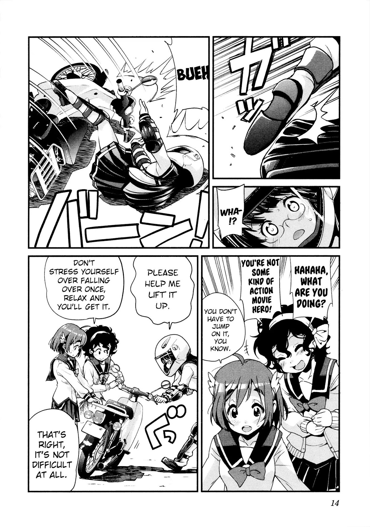 Bakuon!! Chapter 24 page 16 - Chapter 24: Pass!!