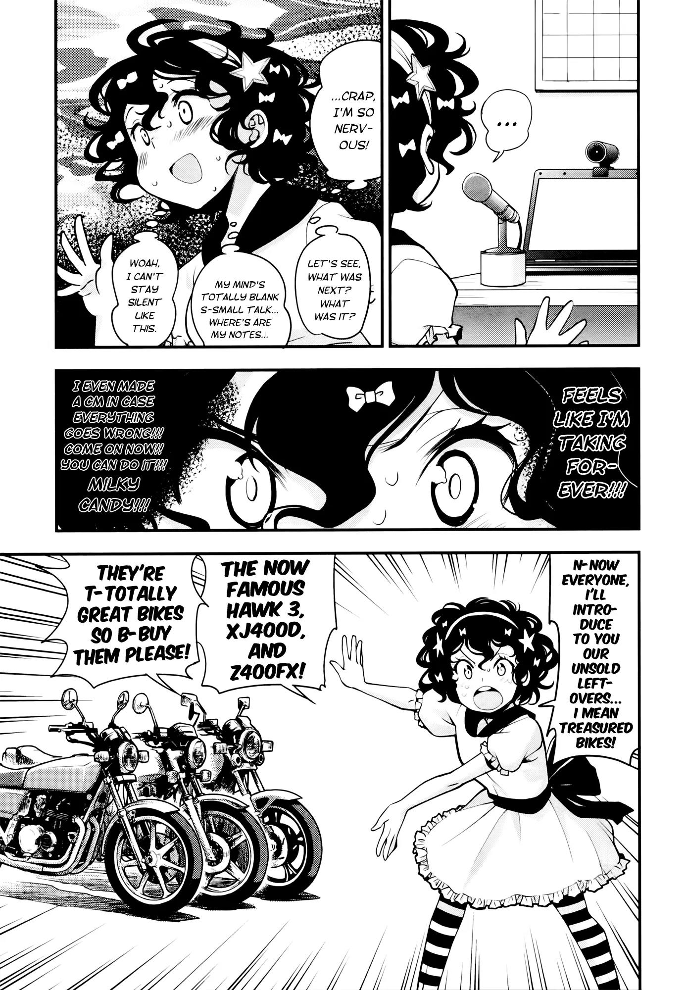 Bakuon!! Chapter 26 page 13 - Chapter 26: Promo!!