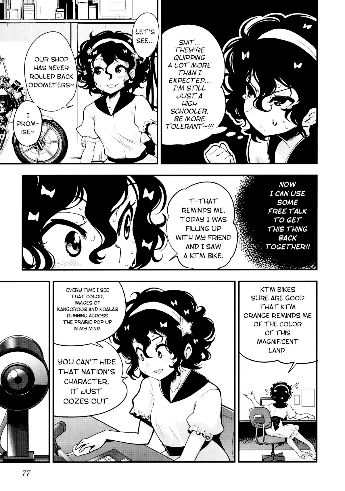 Bakuon!! Chapter 26 page 15 - Chapter 26: Promo!!