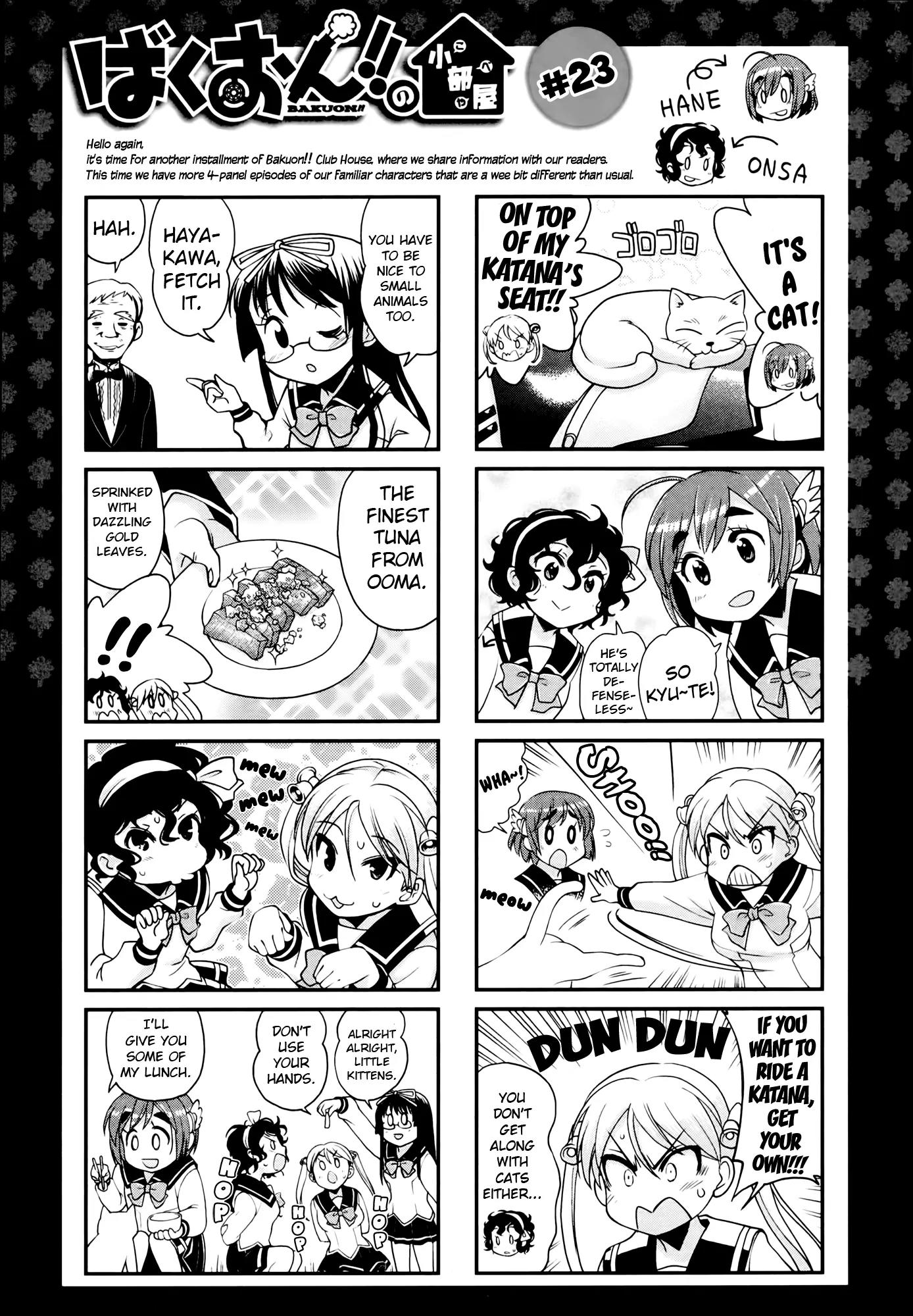 Bakuon!! Chapter 26 page 29 - Chapter 26: Promo!!