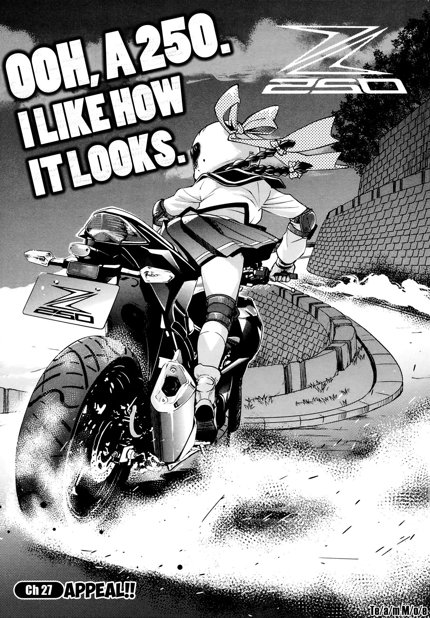 Bakuon!! Chapter 27 page 1 - Chapter 27: Appeal!!