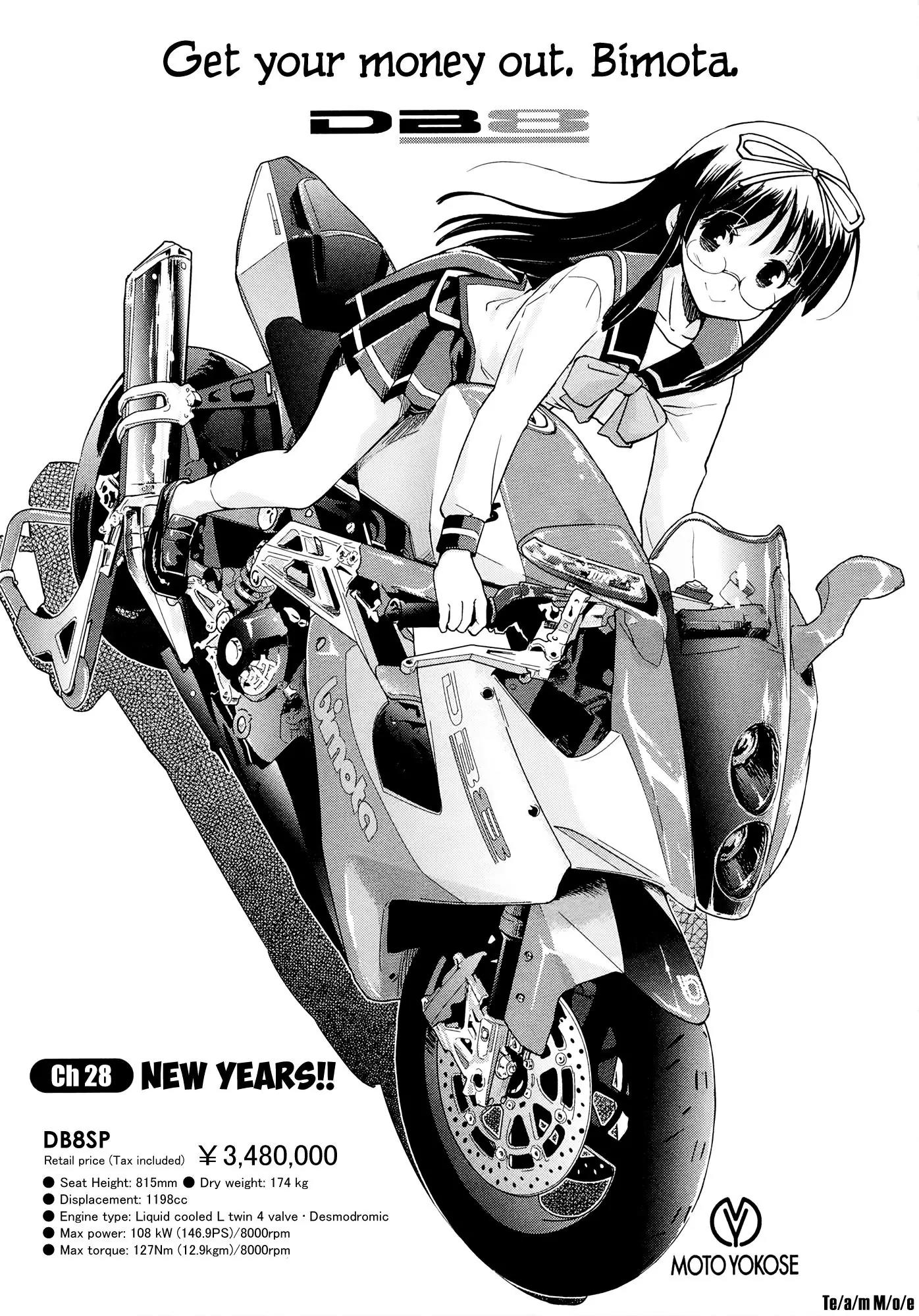 Bakuon!! Chapter 28 page 1 - Chapter 28: New Years!!