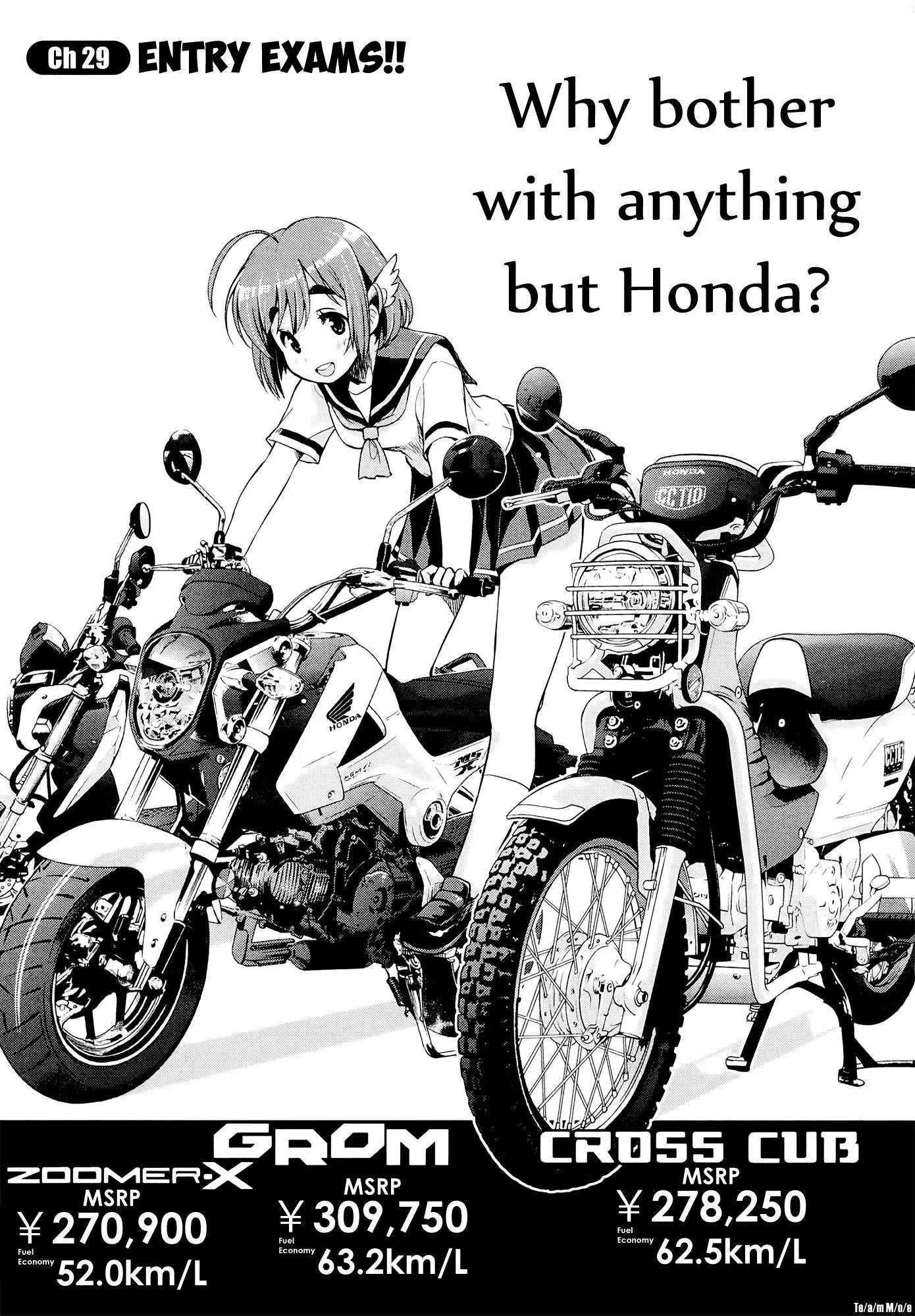 Bakuon!! Chapter 29 page 1 - Chapter 29: Entry Exams!!