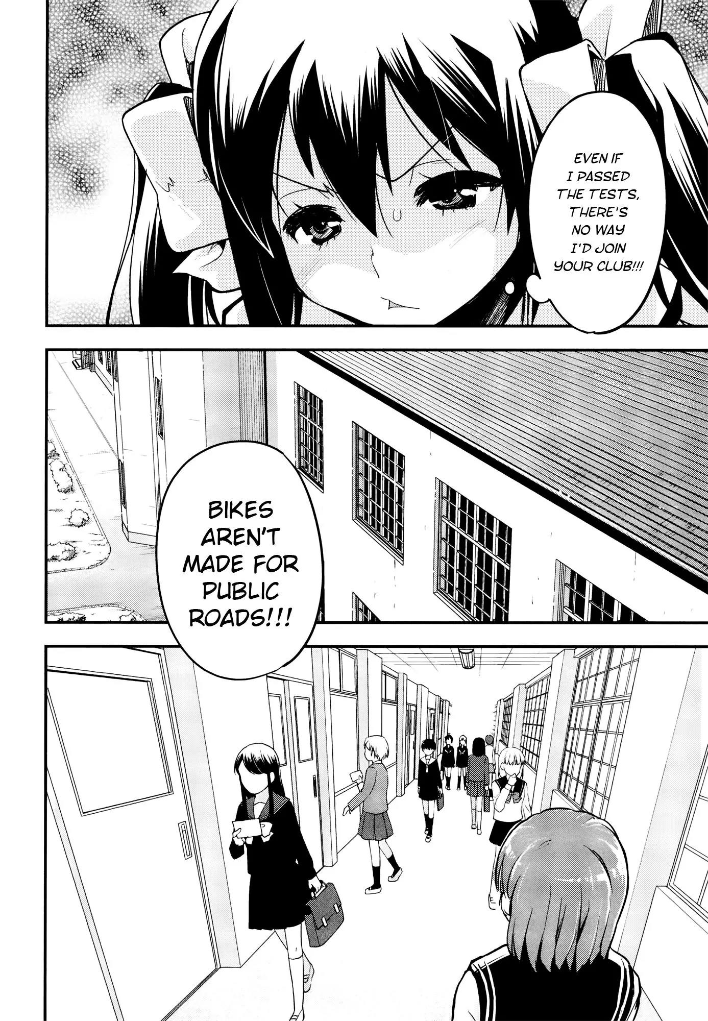 Bakuon!! Chapter 29 page 8 - Chapter 29: Entry Exams!!