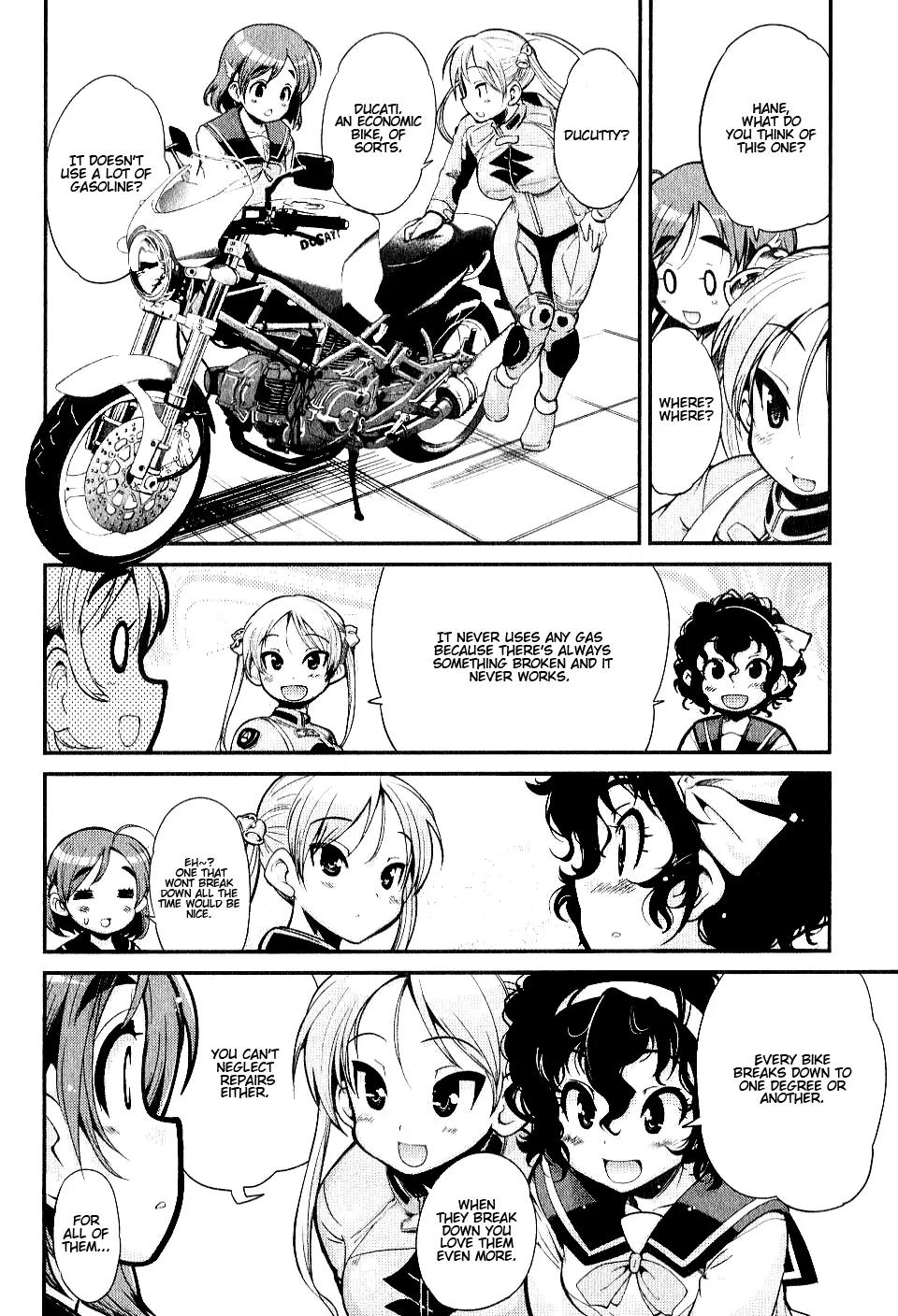 Bakuon!! Chapter 3 page 13 - Chapter 3: Bike Shop!!