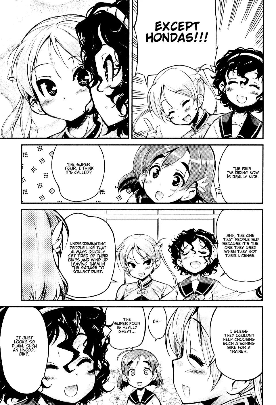 Bakuon!! Chapter 3 page 14 - Chapter 3: Bike Shop!!