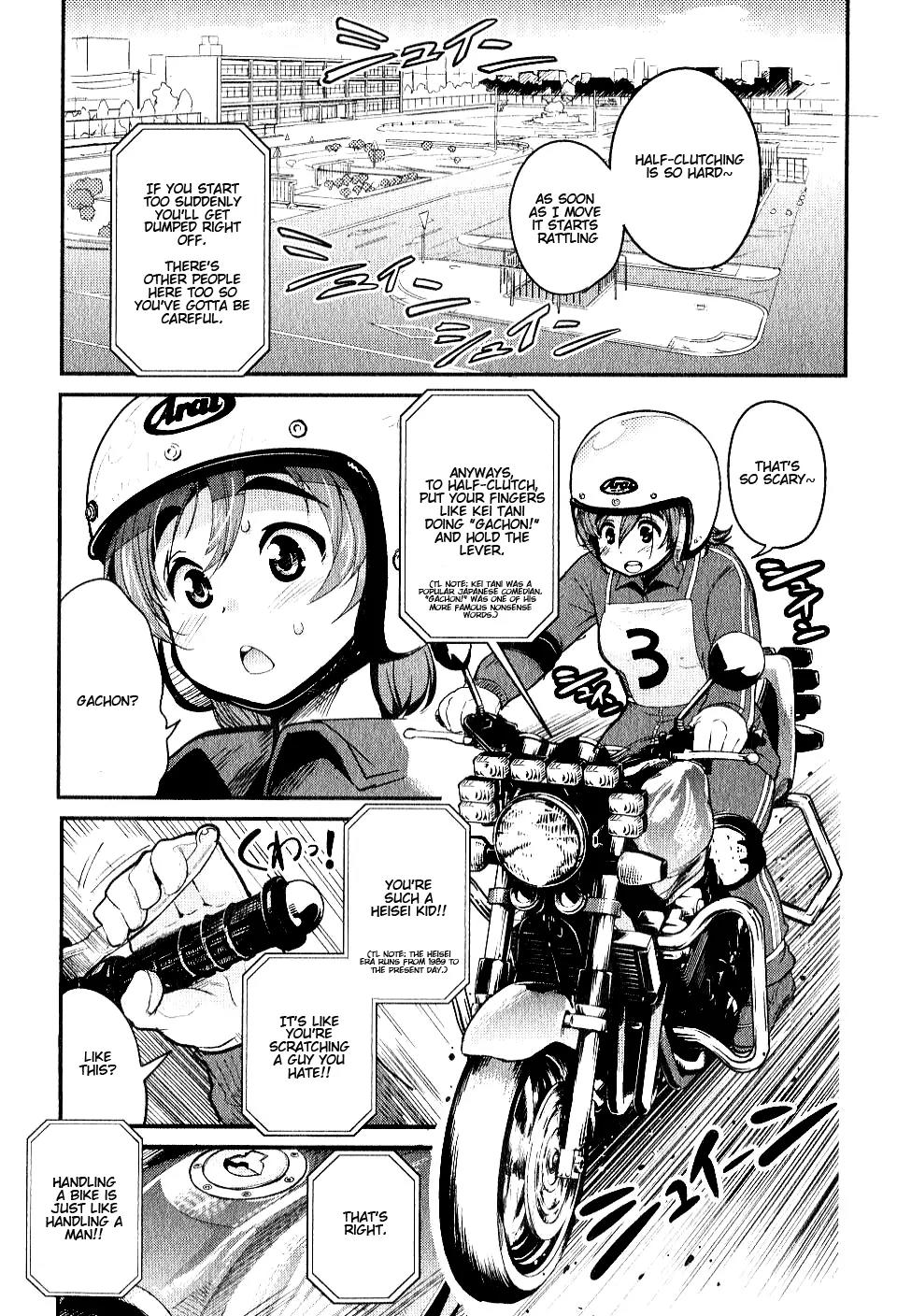 Bakuon!! Chapter 3 page 4 - Chapter 3: Bike Shop!!