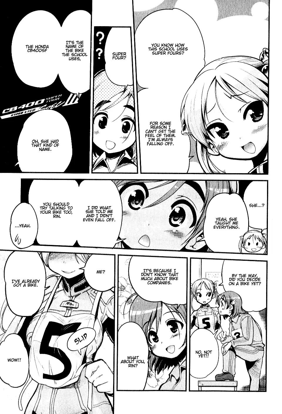Bakuon!! Chapter 3 page 8 - Chapter 3: Bike Shop!!