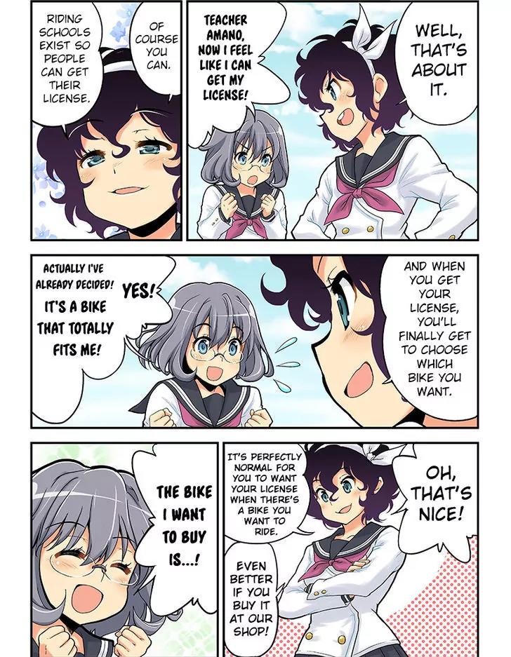 Bakuon!! Chapter 30.1 page 13 - Chapter 30.1: Yamaha Promo Comic