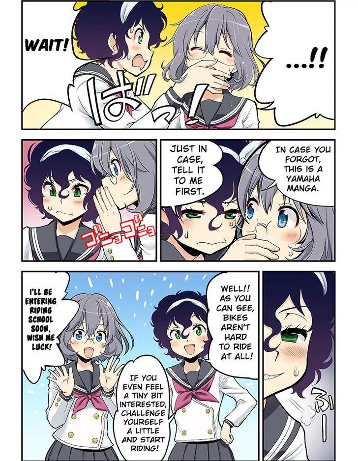 Bakuon!! Chapter 30.1 page 14 - Chapter 30.1: Yamaha Promo Comic