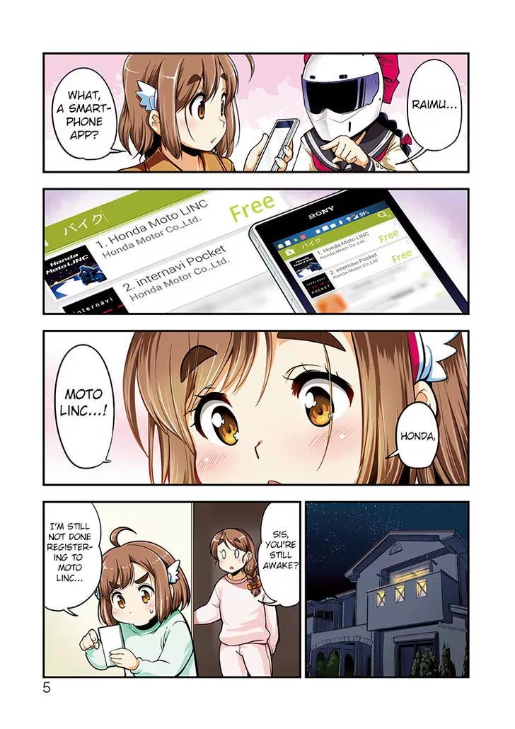 Bakuon!! Chapter 30.2 page 5 - Chapter 30.2: MotoLINC Ch 1: Yesterday's Explanation!!