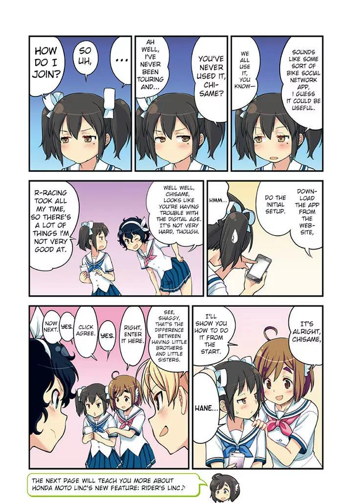 Bakuon!! Chapter 30.3 page 5 - Chapter 30.3: MotoLINC Ch 2: Group Touring!!