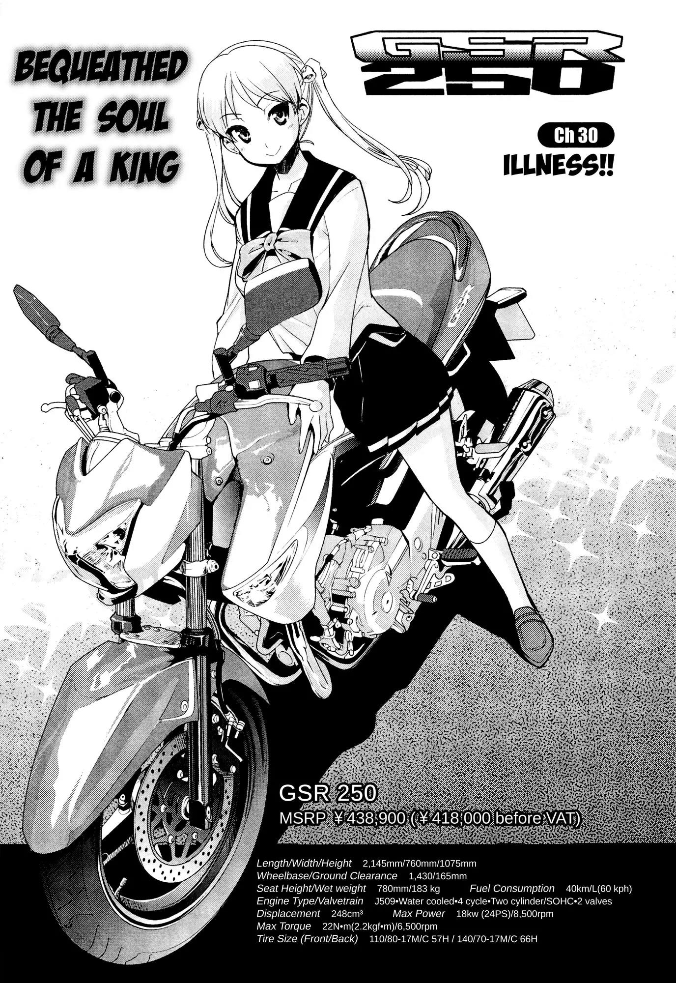 Bakuon!! Chapter 30 page 1 - Chapter 30: Illness!!