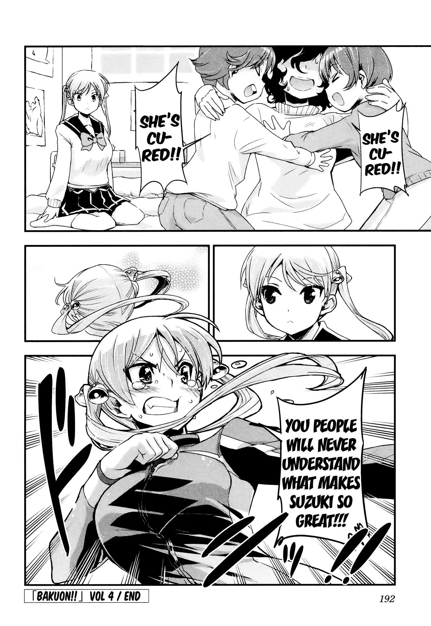 Bakuon!! Chapter 30 page 27 - Chapter 30: Illness!!