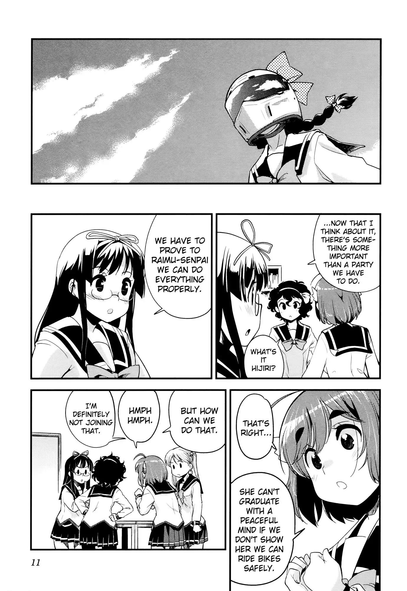 Bakuon!! Chapter 31 page 11 - Chapter 31: Graduation!!