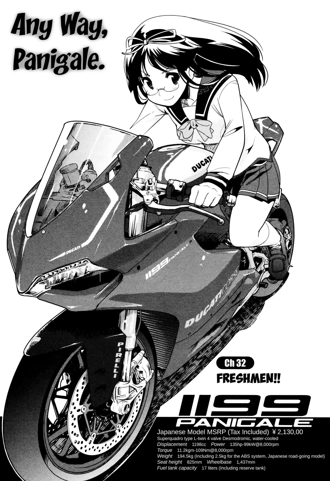 Bakuon!! Chapter 32 page 1 - Chapter 32: Freshmen!!