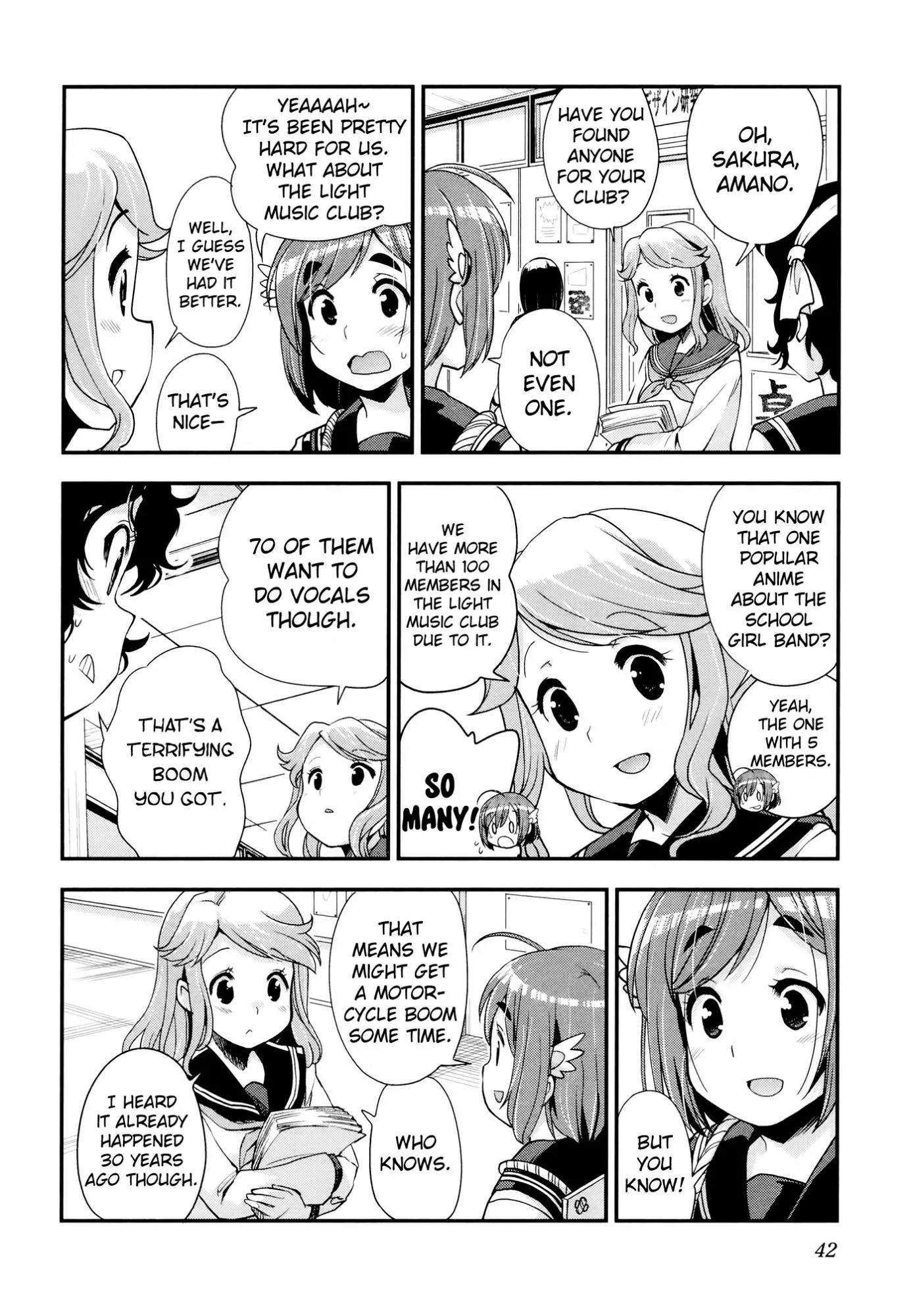 Bakuon!! Chapter 32 page 10 - Chapter 32: Freshmen!!