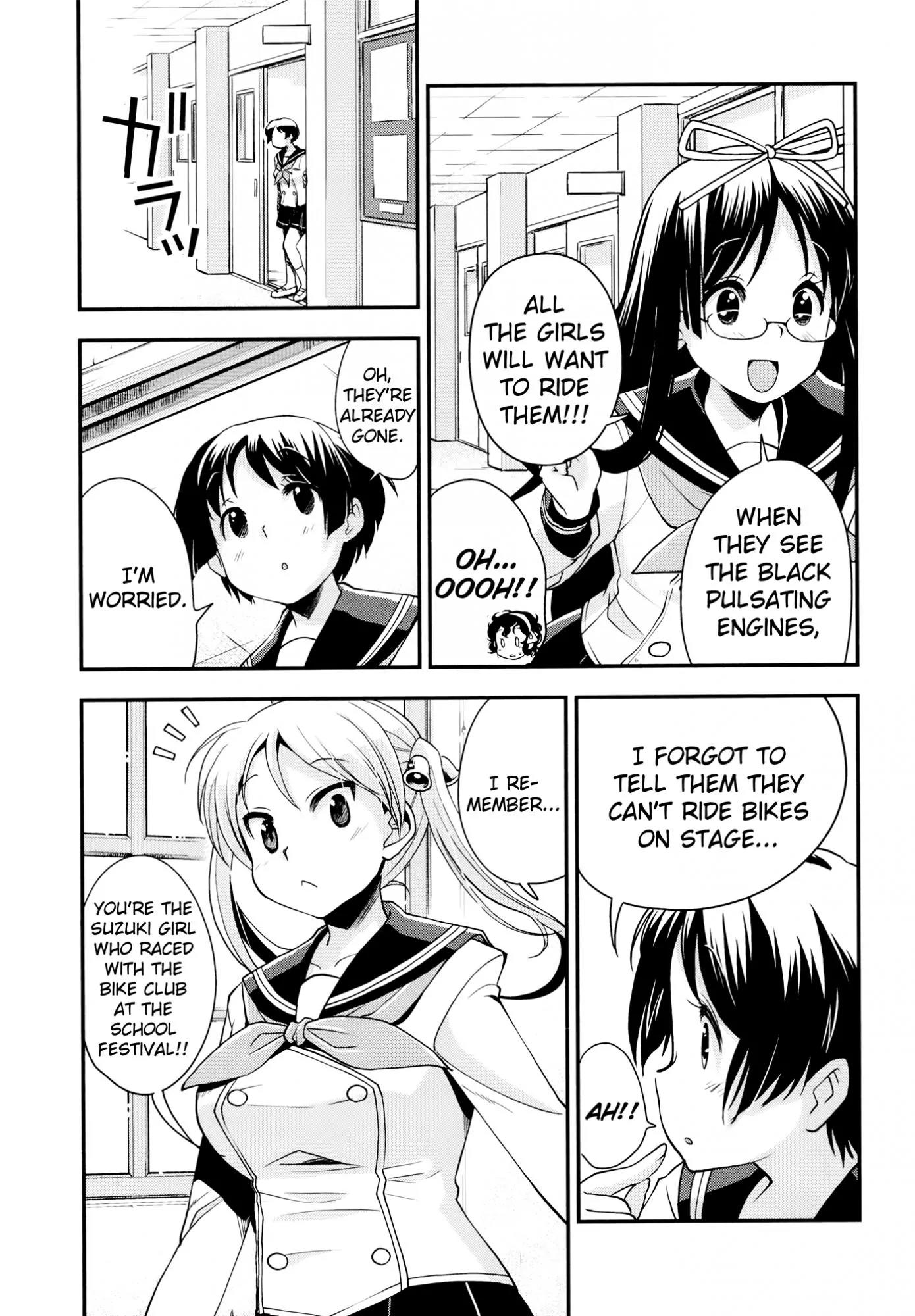 Bakuon!! Chapter 32 page 13 - Chapter 32: Freshmen!!