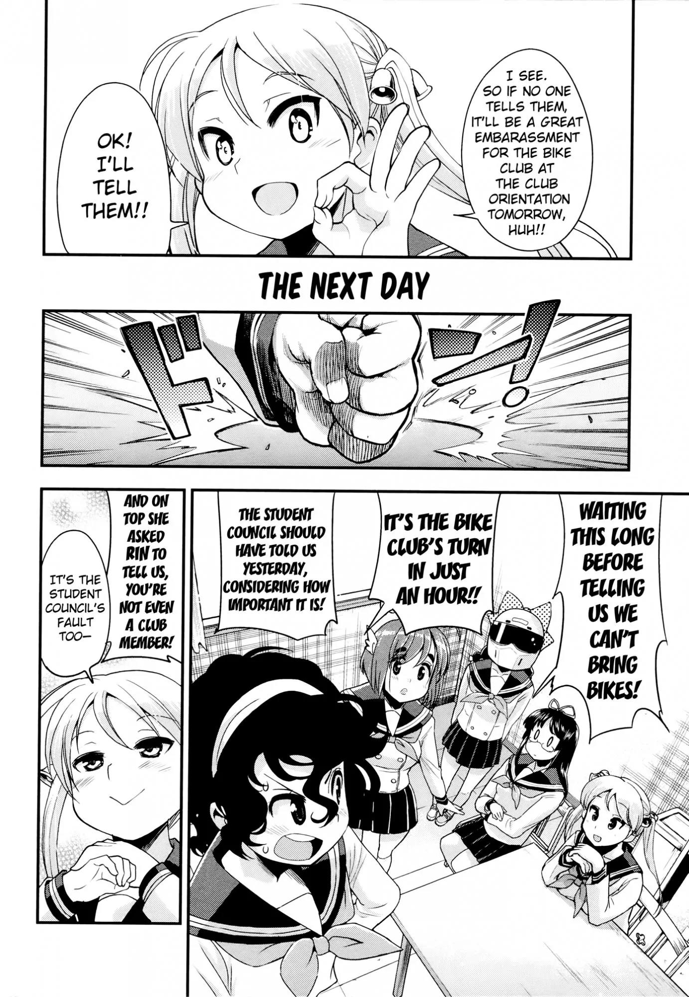 Bakuon!! Chapter 32 page 14 - Chapter 32: Freshmen!!