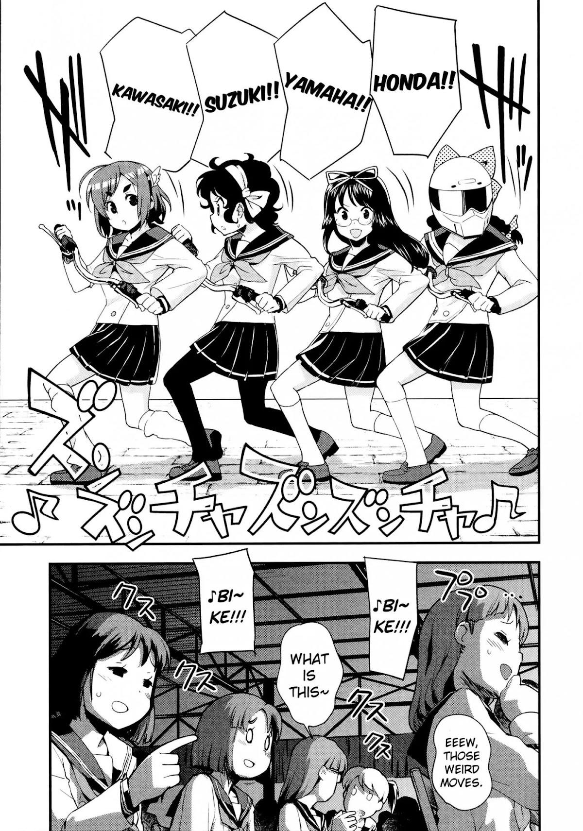 Bakuon!! Chapter 32 page 17 - Chapter 32: Freshmen!!