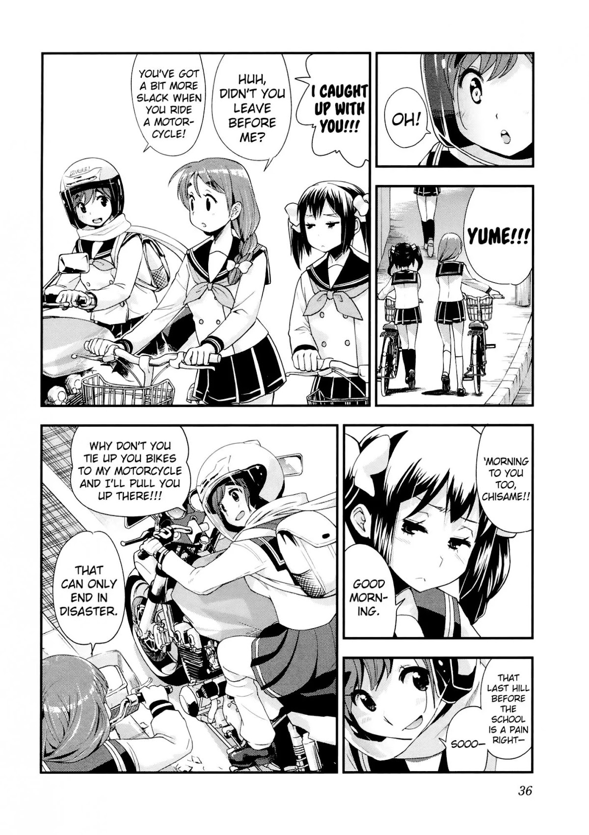 Bakuon!! Chapter 32 page 4 - Chapter 32: Freshmen!!
