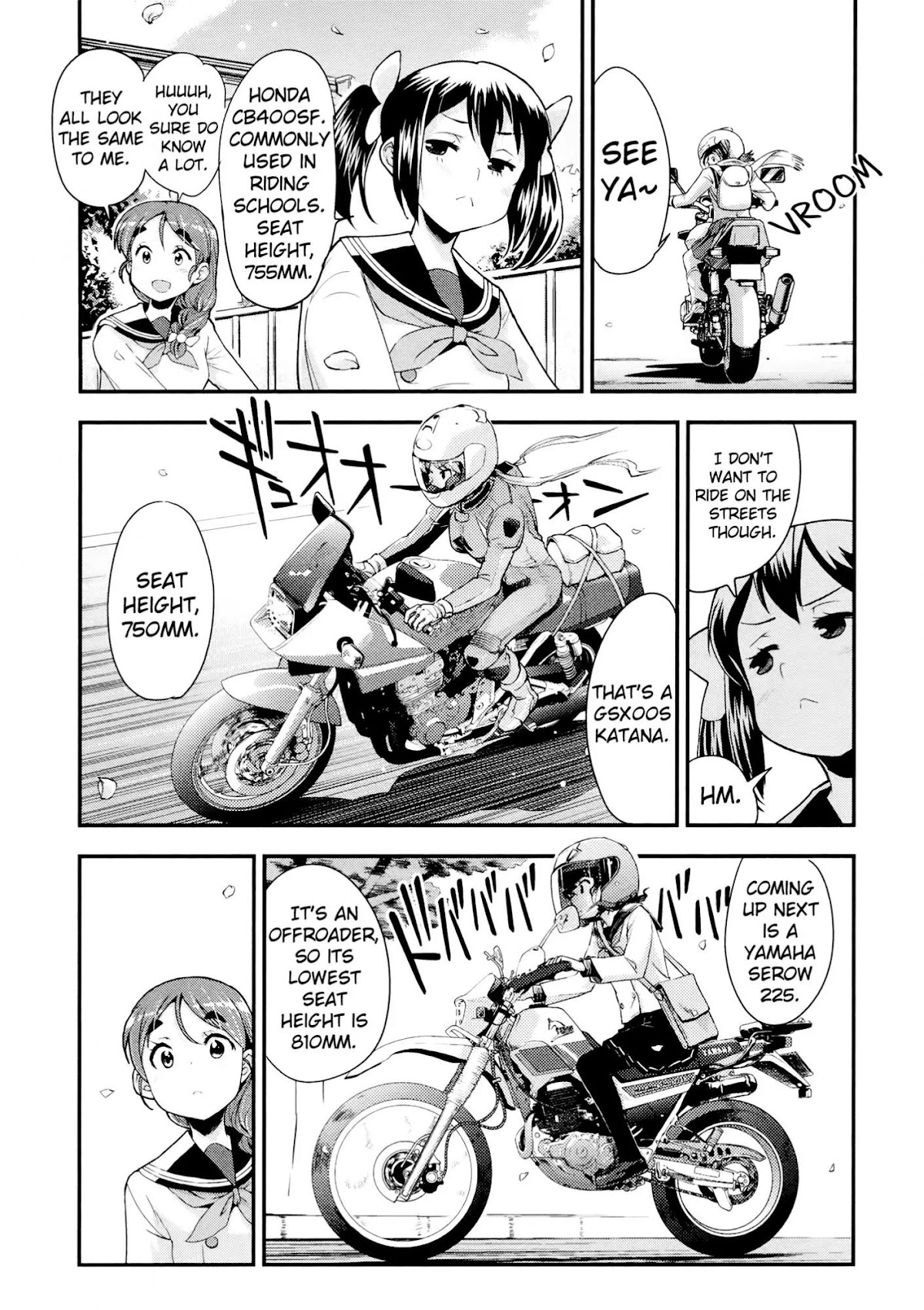 Bakuon!! Chapter 32 page 5 - Chapter 32: Freshmen!!
