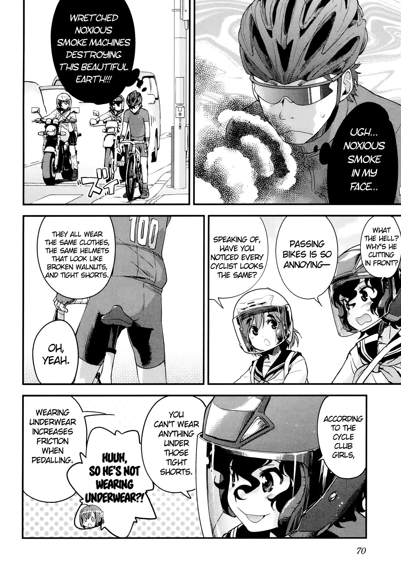Bakuon!! Chapter 33 page 10 - Chapter 33: Bicycles!!