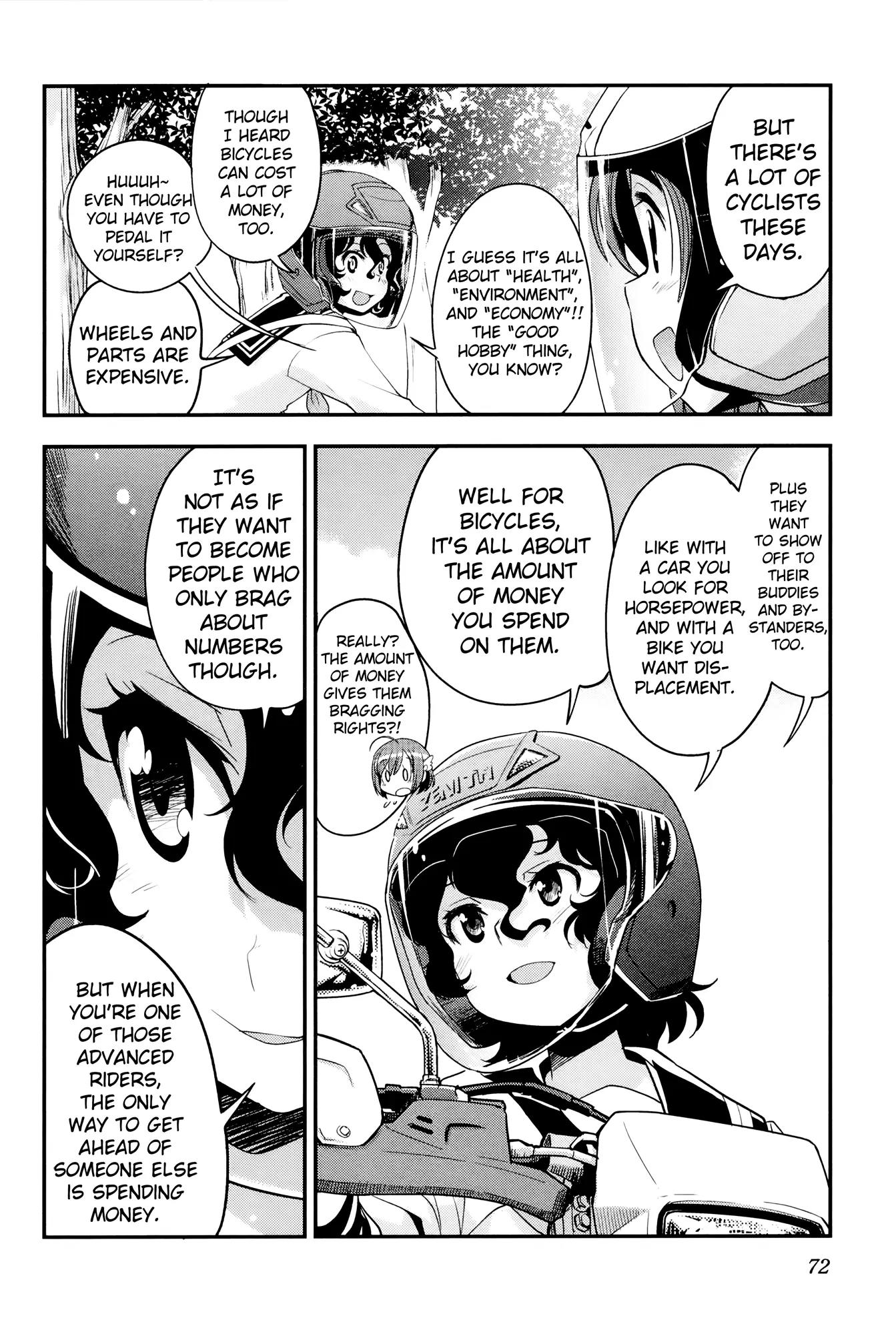 Bakuon!! Chapter 33 page 12 - Chapter 33: Bicycles!!